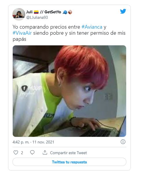 Andanada De Memes Por La ‘batalla De Precios Entre Avianca Y Viva Air Infobae 9246