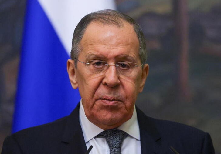 Russian Foreign Minister Sergei Lavrov threatens direct war against NATO if coalition sends troops to Ukraine (REUTERS / Evgenia Novozhenina)