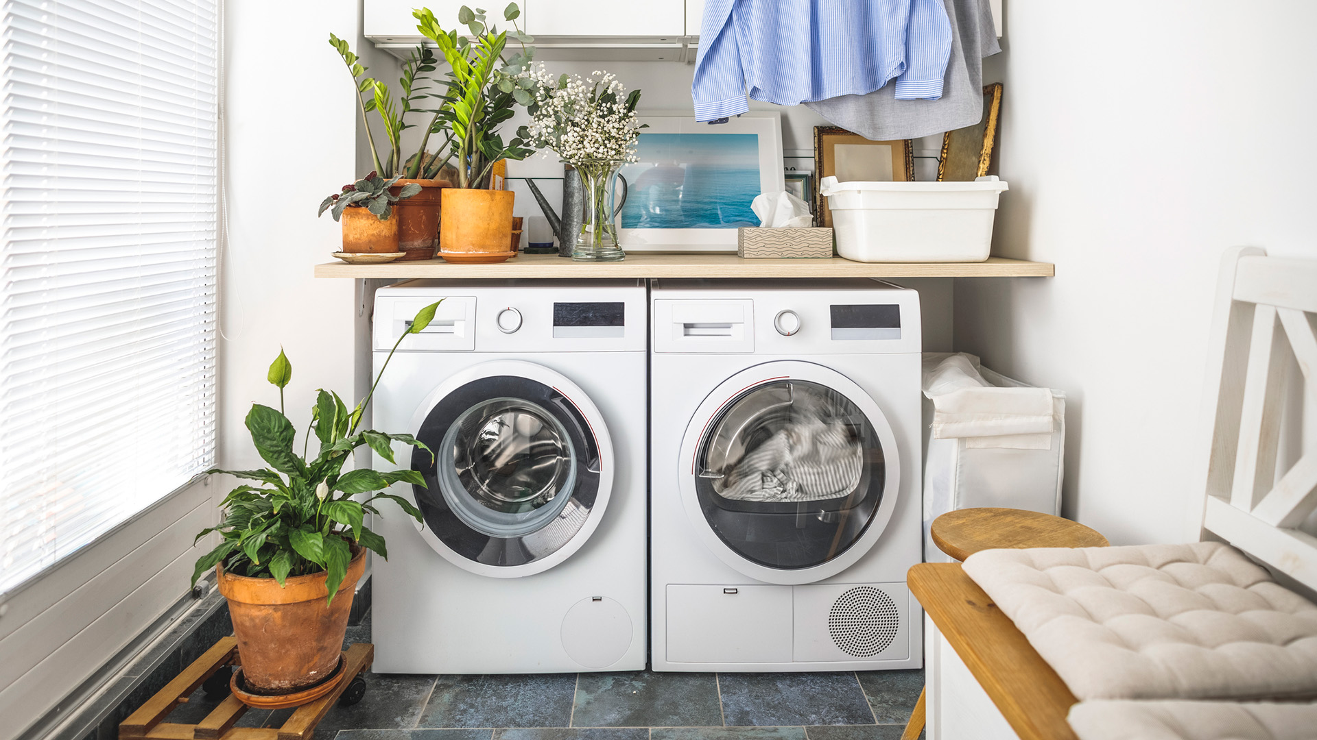Un lavadero prolijo y cool también aporta en la cotización y favorece para apreciar el valor de la vivienda (Foto: Getty Images)