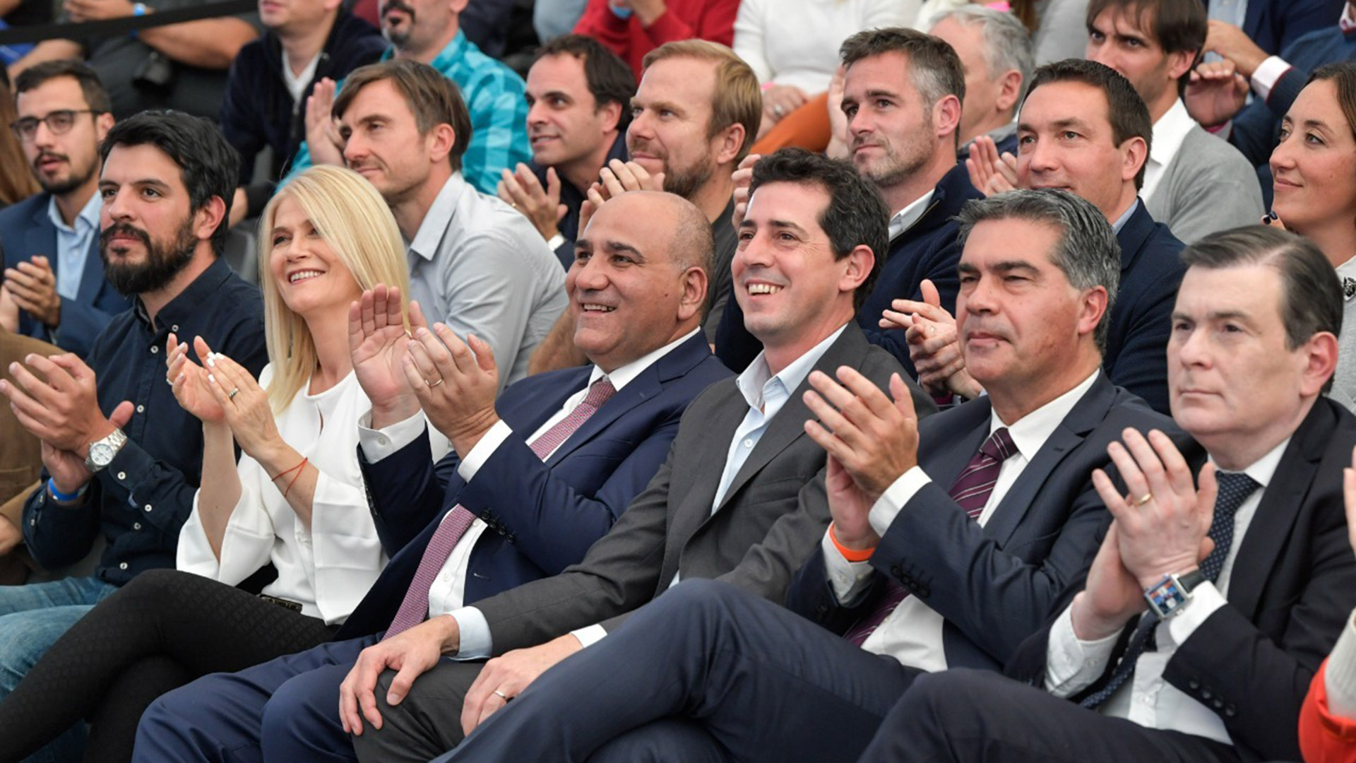 Manzur, De Pedro, Capitanich, Zamora y Magario 