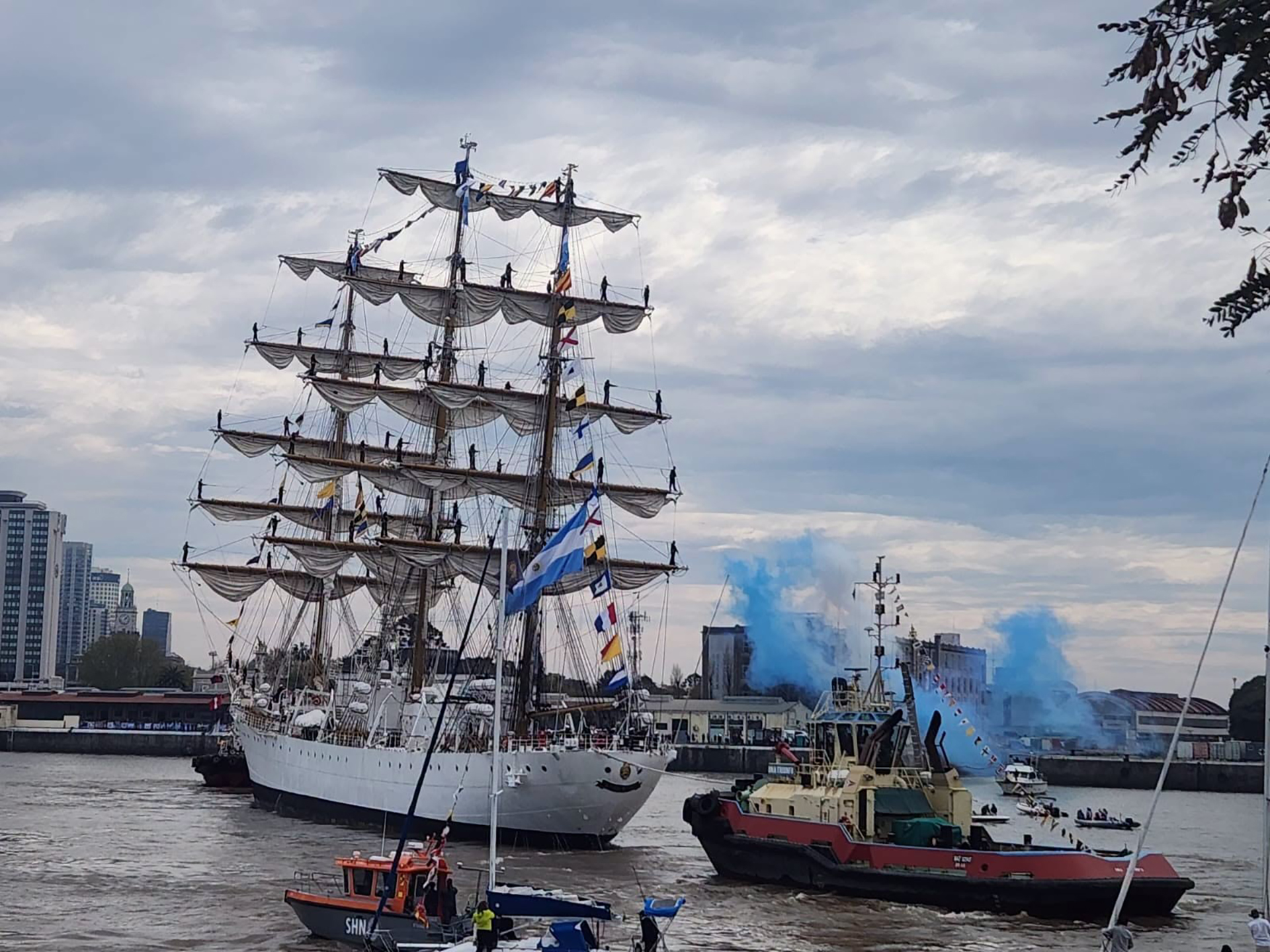 Arrib&oacute; la Fragata Libertad a Buenos Aires y concluy&oacute; su 54&deg; viaje de instrucci&oacute;n: c&oacute;mo fue el recorrido