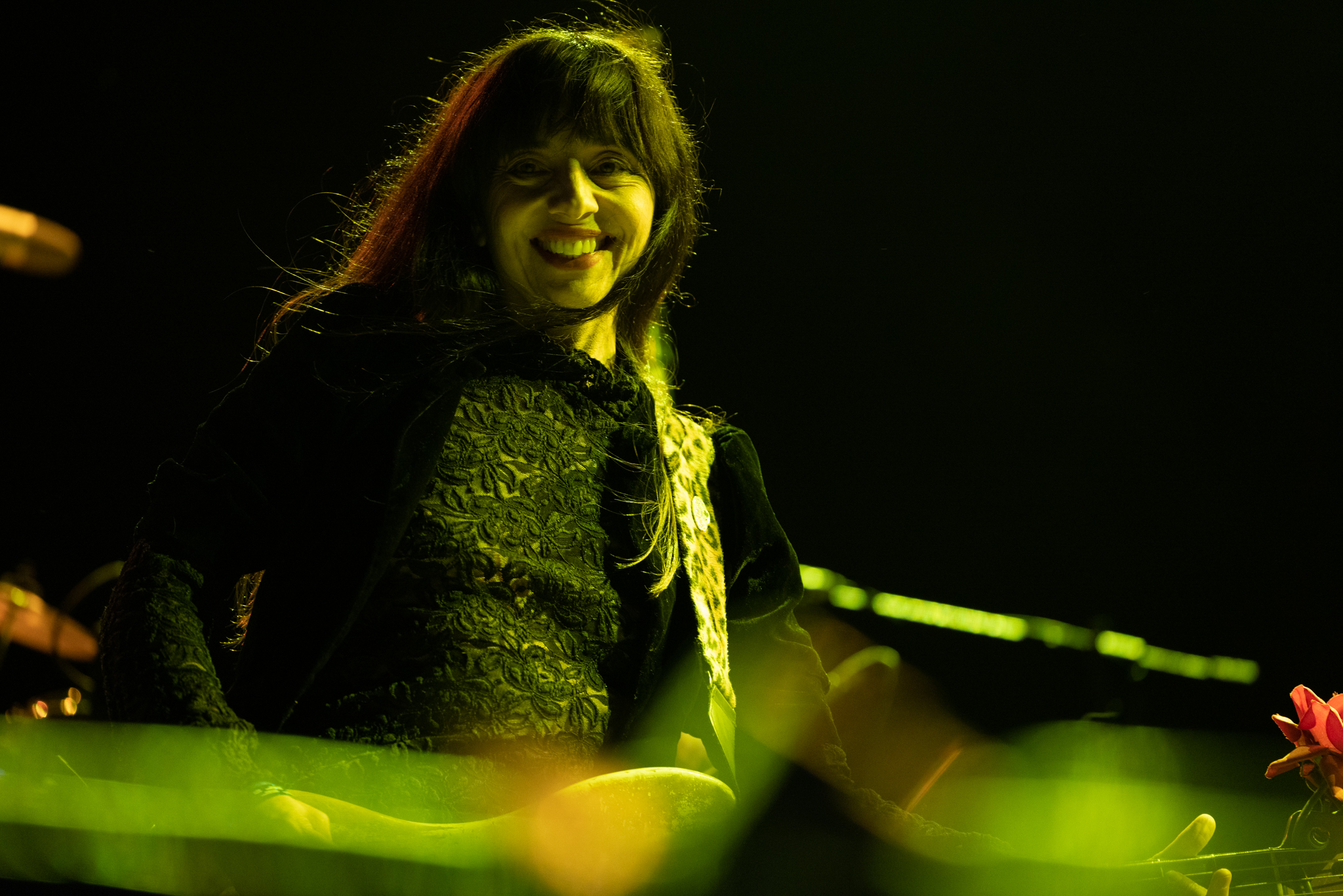 Paz Lenchantin, la bajista marplatense de Pixies (Foto: Guido Adler / Primavera Sound Buenos Aires)