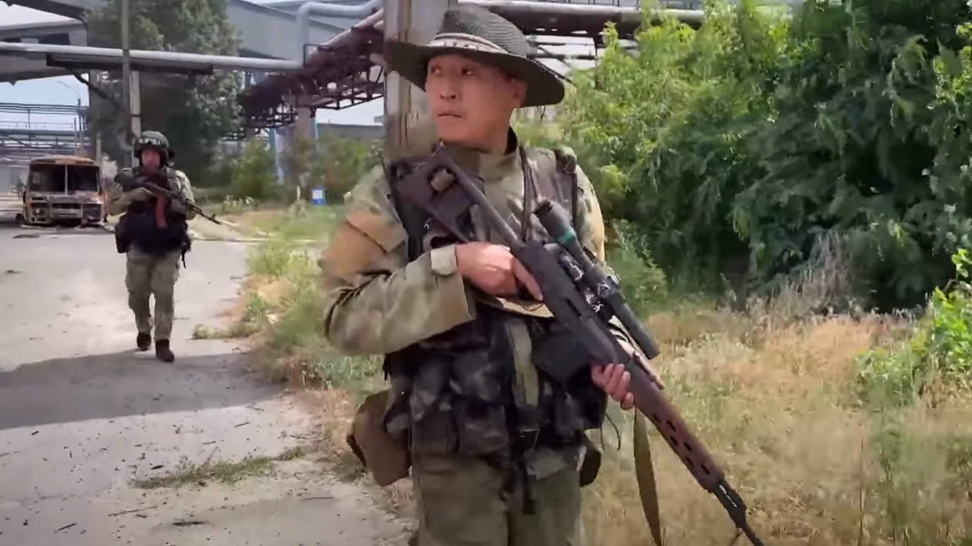El presunto agresor del soldado ucraniano 
