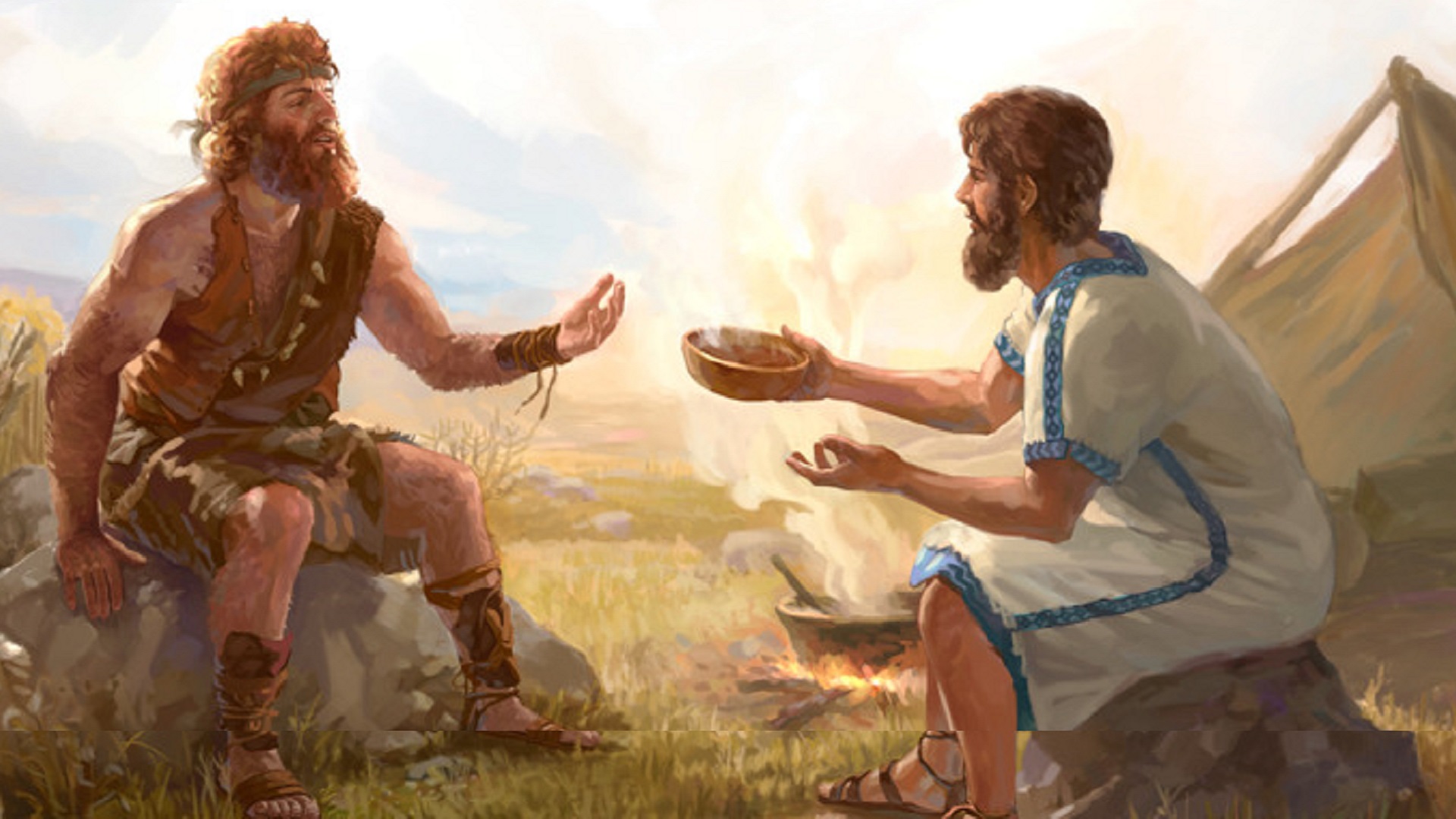 Исав и Иаков первородство