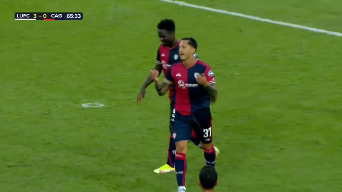 Golazo De Gianluca Lapadula El Peruano Anotó En Su Debut Con Cagliari