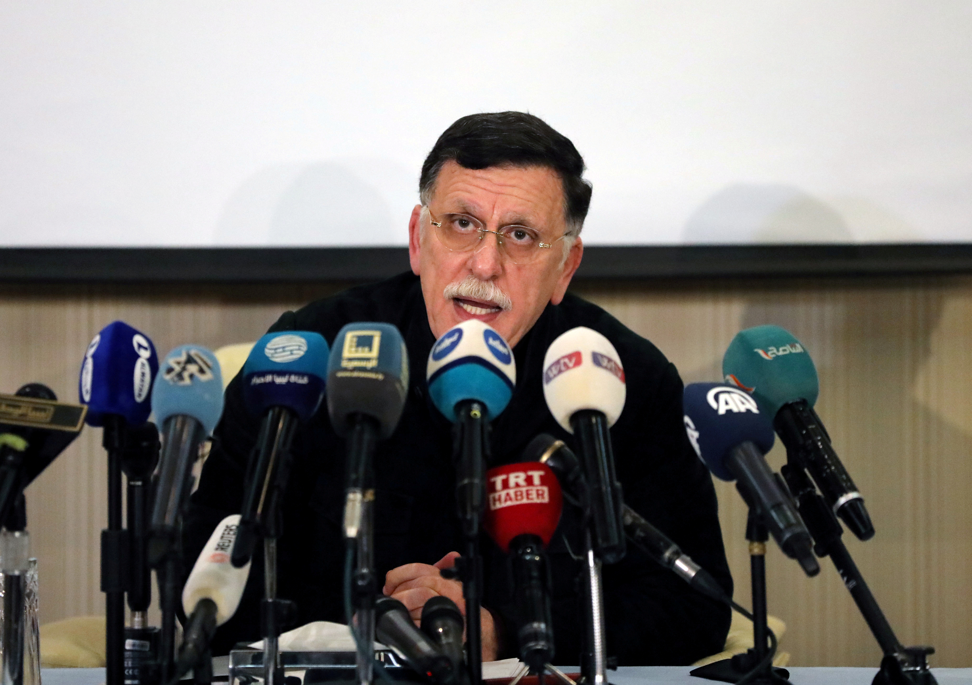 Fayez Mustafa al-Sarraj, ex presidente del Consejo Presidencial (REUTERS/Ismail Zitouny/File Photo)