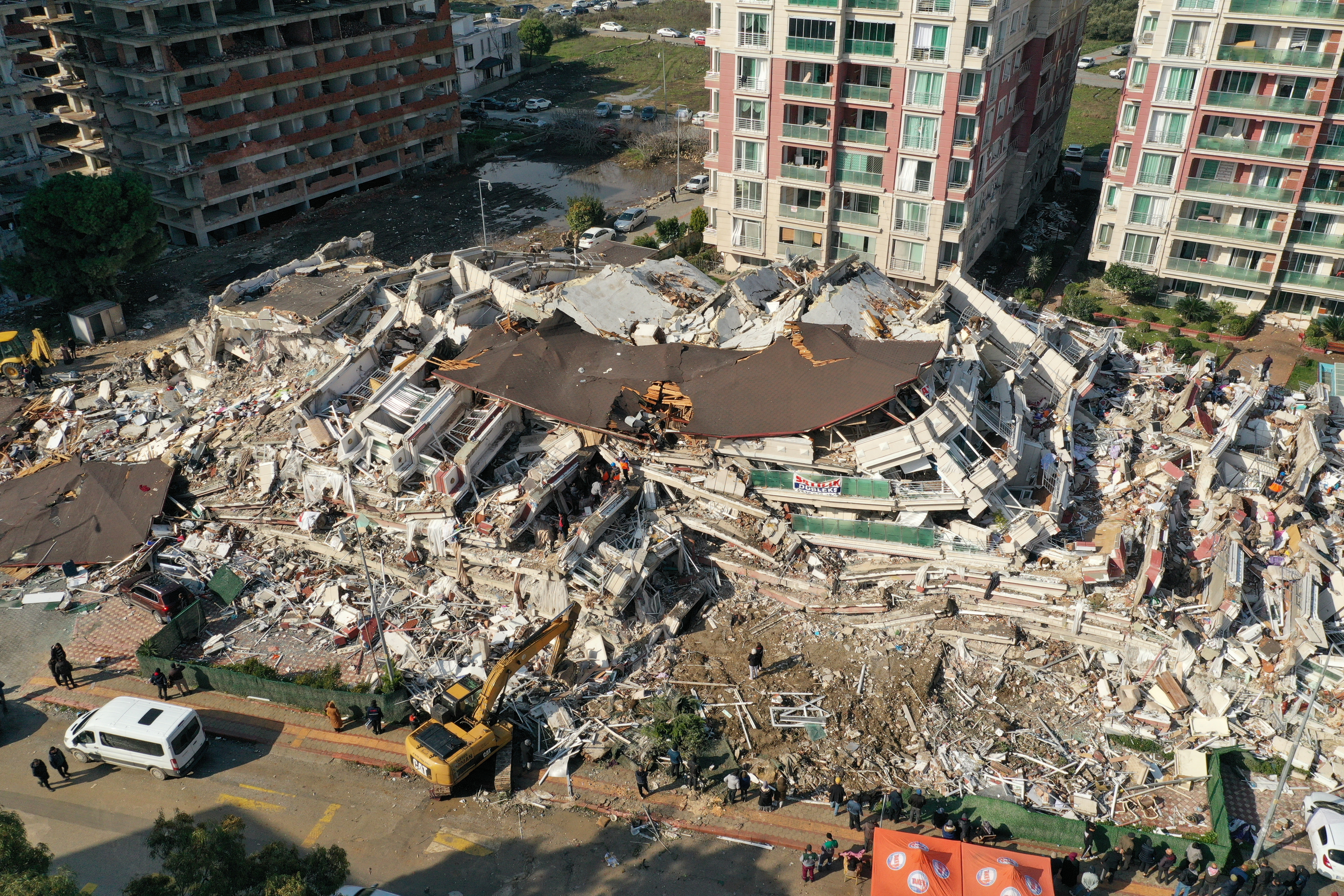 La devastación fue total (REUTERS/Umit Bektas)