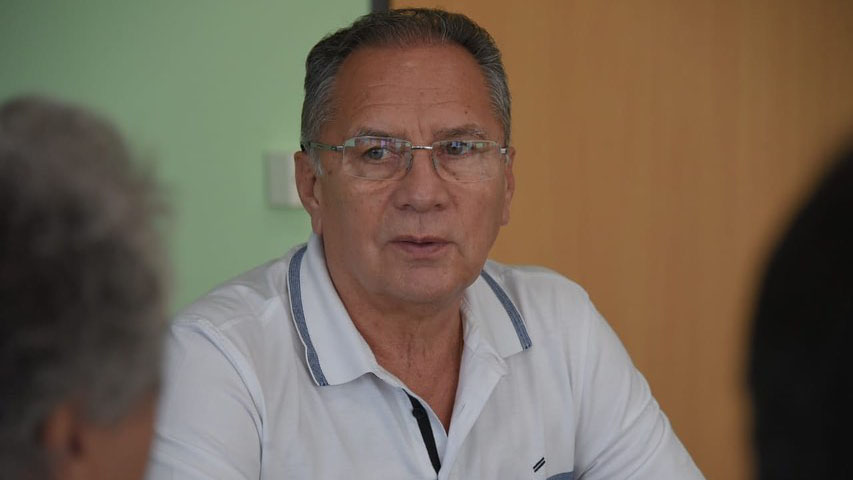 Alberto Descalzo es intendente de Ituzaingó desde hace 28 años