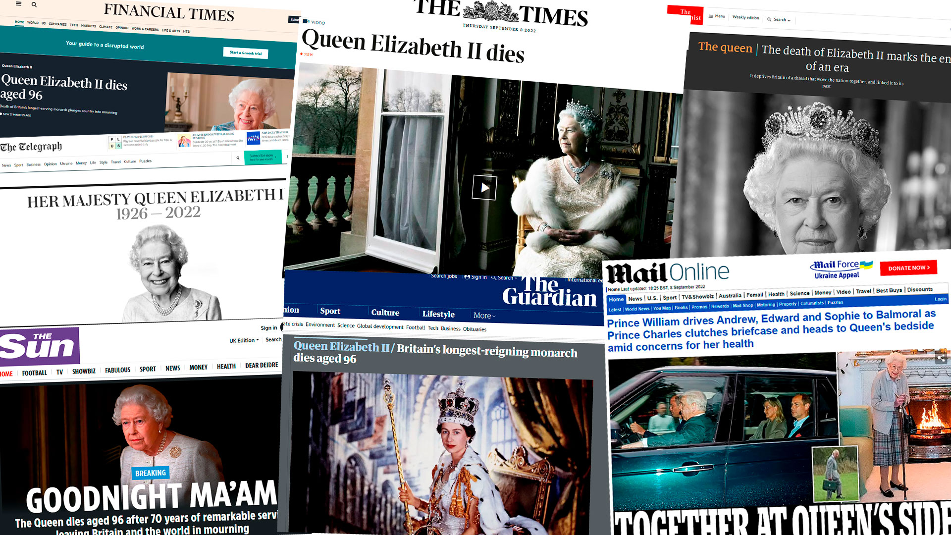 The death of the Queen of Great Britain has a global impact