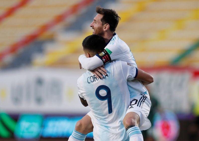 Messi fue una de las figuras del equipo de Scaloni en la última victoria ante Bolivia por Eliminatorias (Juan Karita/Pool via Reuters)