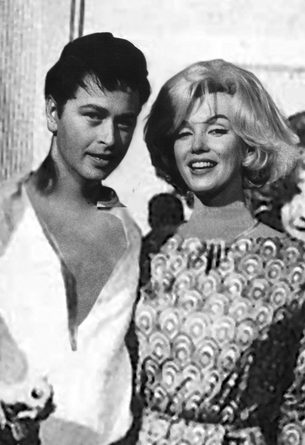 El actor acompañó a Marilyn Monroe en su visita a México en 1962 (Foto: Archivo)