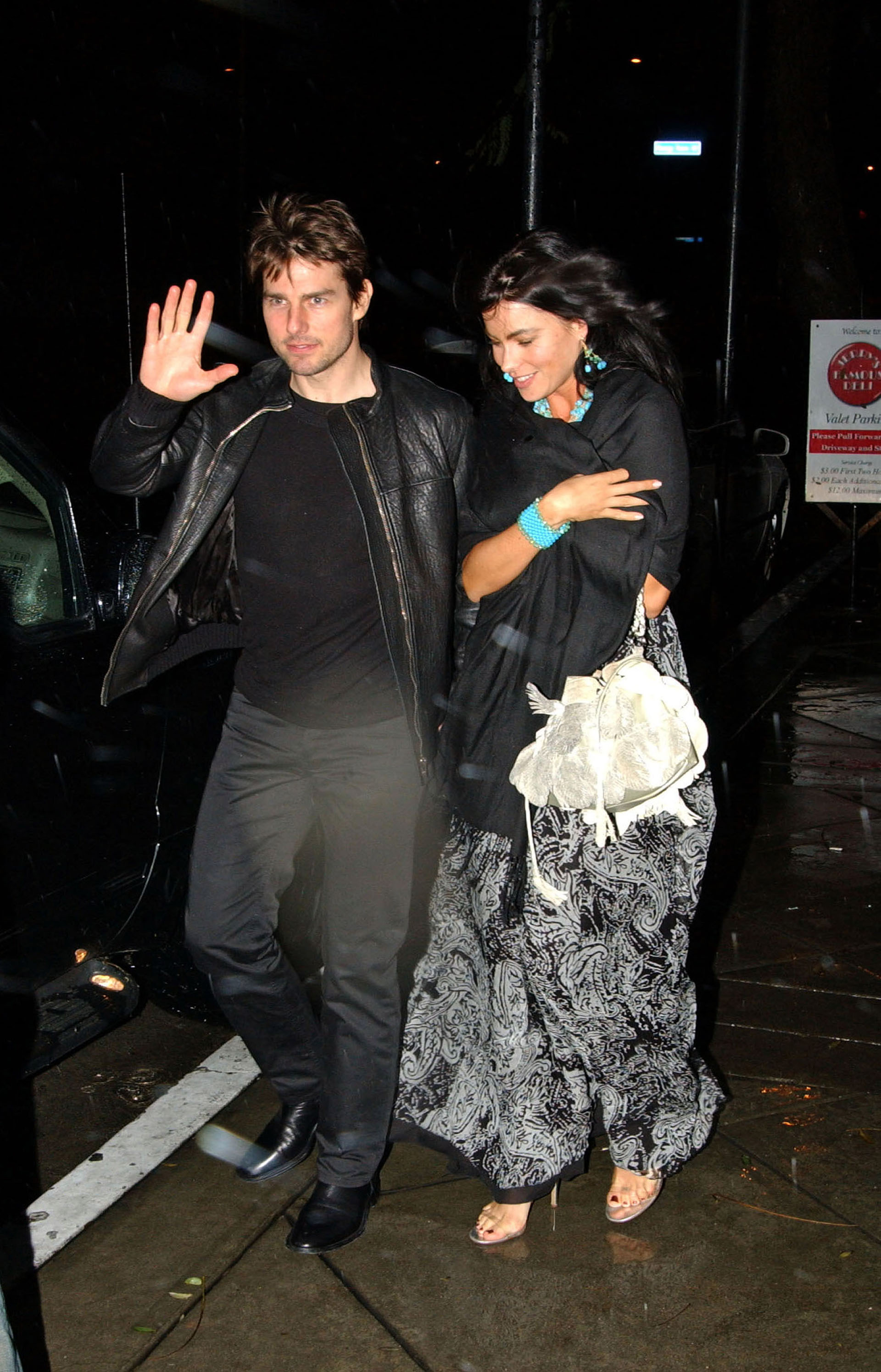 Tom Cruise y Sofía Vergara en febrero de 2005 en Los Ángeles,  California (Foto: GC Images)