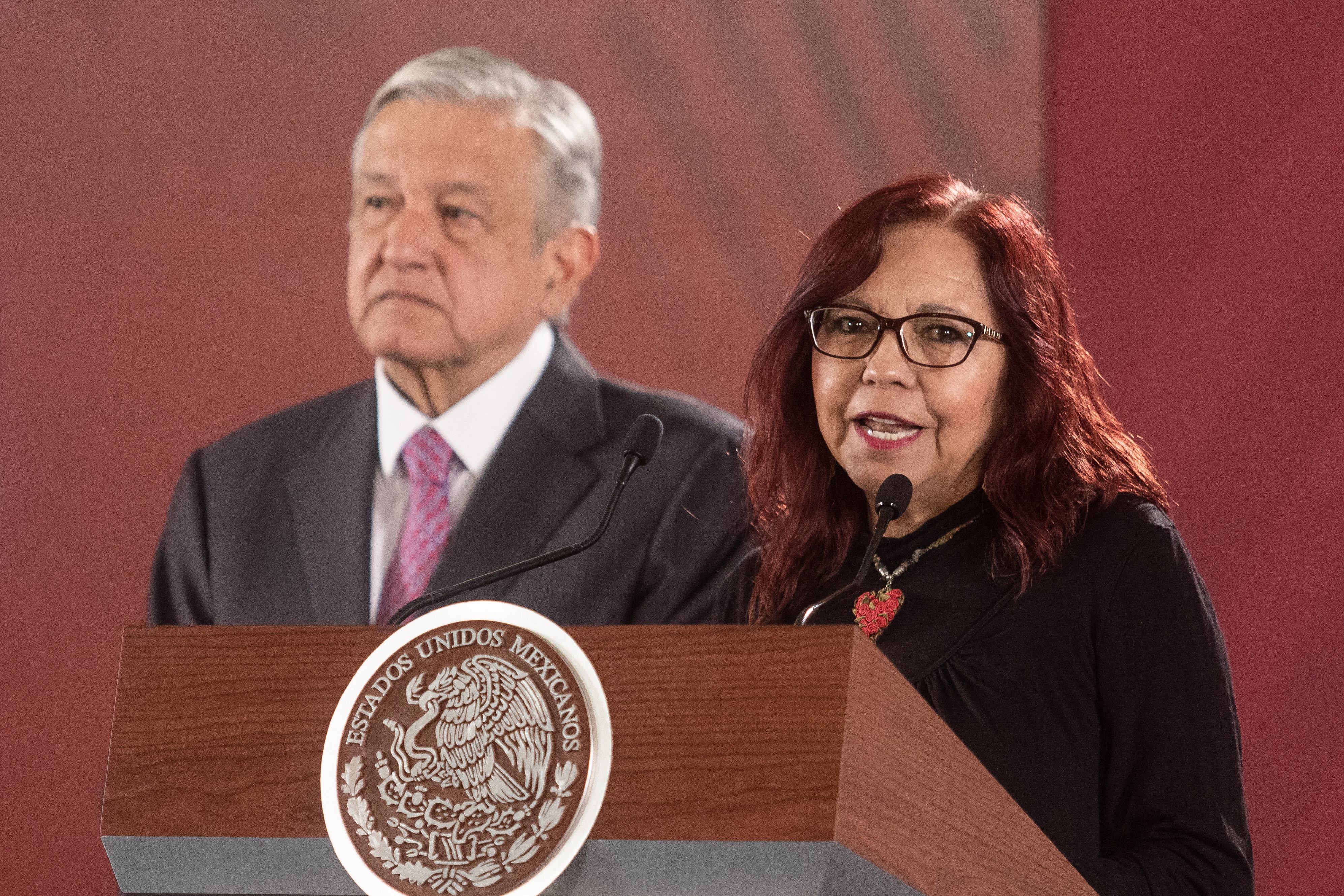 El nombramiento de Leticia Ramírez Amaya como titular de la SEP estuvo envuelto en críticas debido a su aparente falta de experiencia en el sector educativo. (ISAAC ESQUIVEL /CUARTOSCURO)