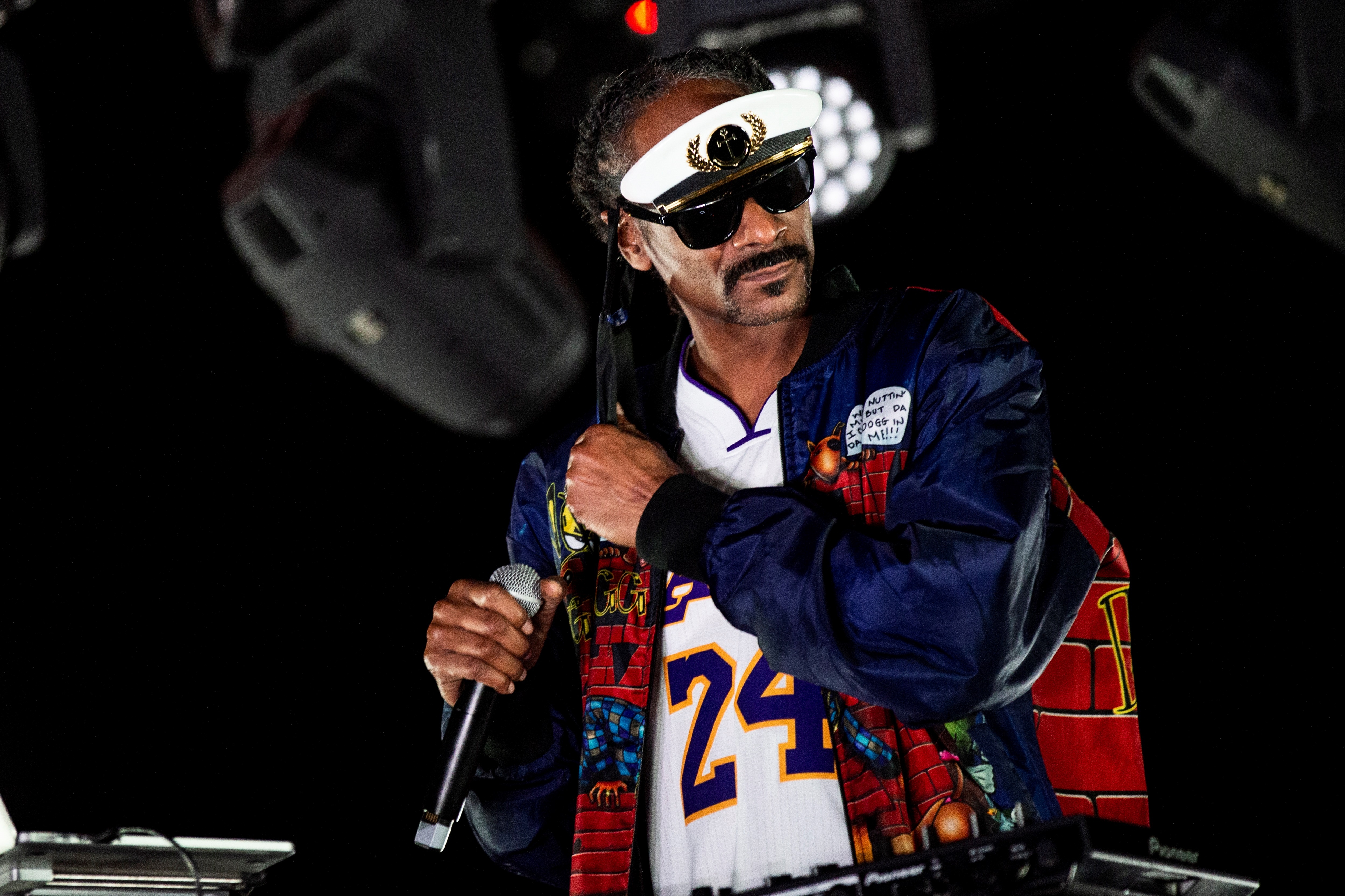 Snoop Dogg estuvo en varias fiestas de los Patriots con Tom Brady (Foto: EFE)
