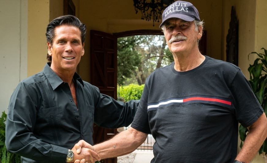 Roberto Palazuelos visitó la casa de este ex presidente (Foto: Instagram / @vicentefoxq)