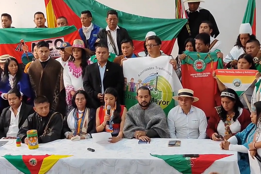 Organizaciones indígenas podrían convocar movilizaciones ante incumplimientos del gobierno de Gustavo Petro