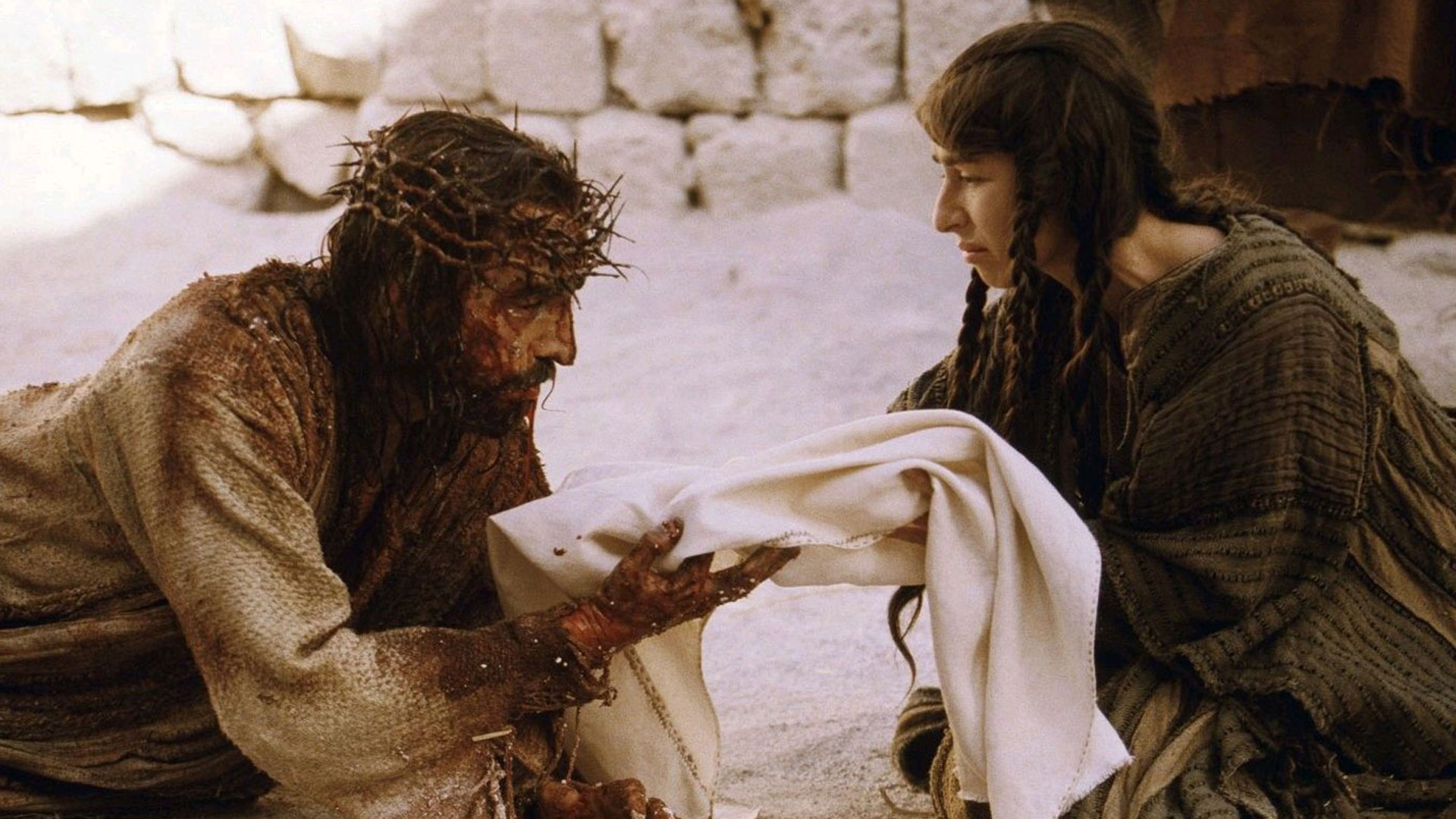 Una de las escenas más conmovedoras de "La pasión de Cristo" (2004), la película de Mel Gibson protagonizada por Jim Caviezel fue un éxito de taquilla