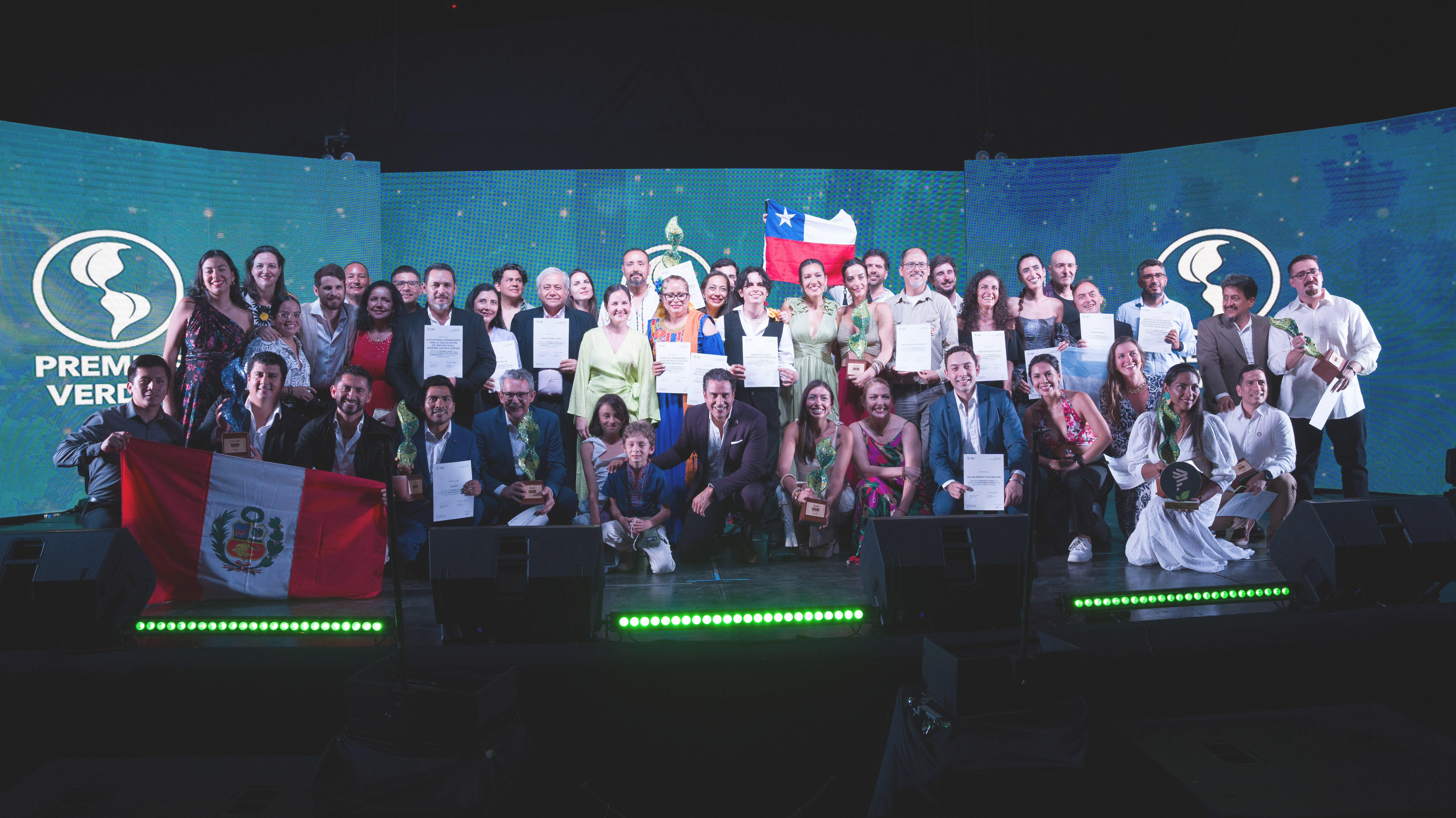 Premios Verdes 2023: Galápagos se vistió de gala para distinguir a los proyectos sustentables más destacados del mundo