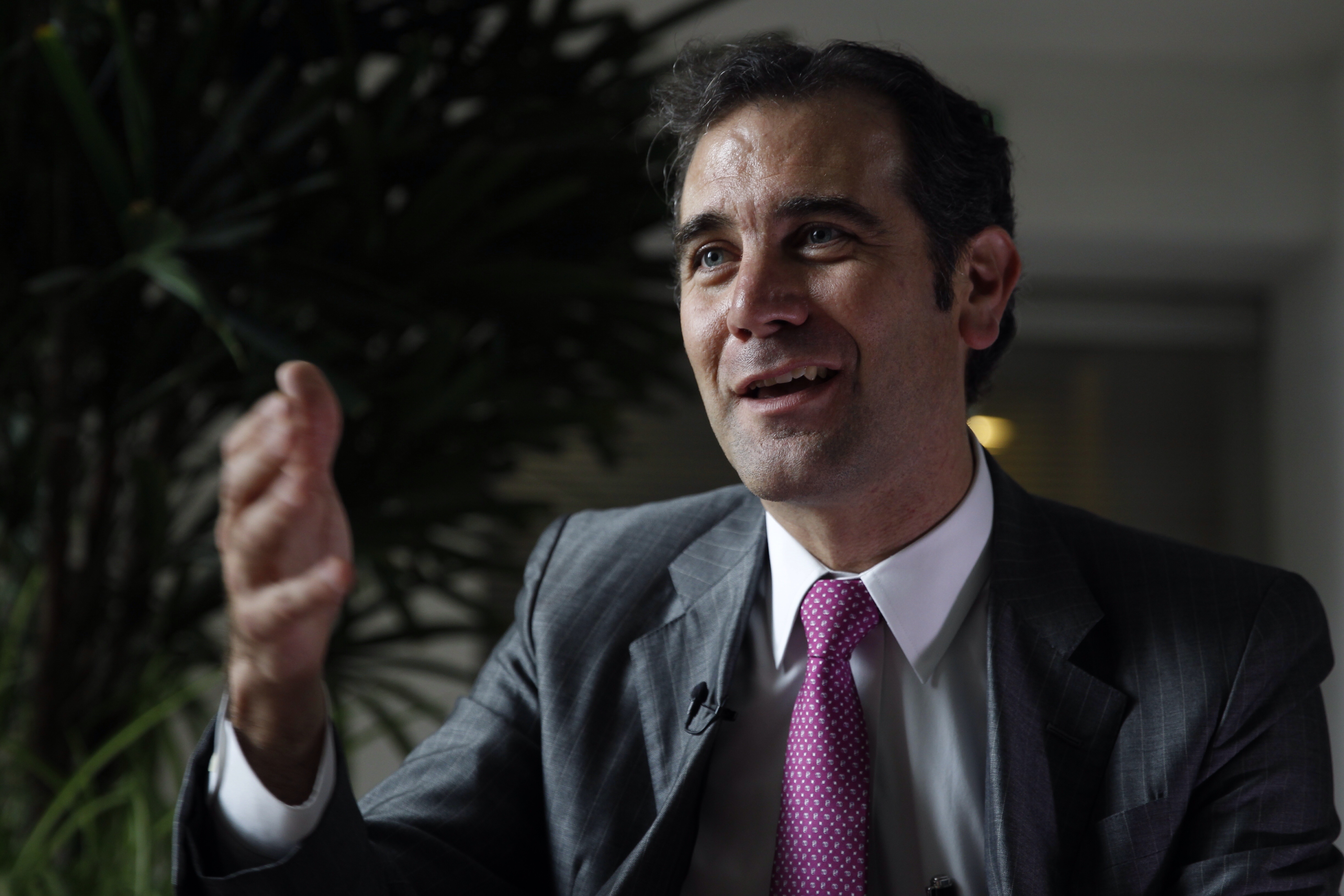 Lorenzo Córdova nuevamente exhortó a las fracciones políticas a respetar la veda electoral (Foto: EFE/Sáshenka Gutiérrez)