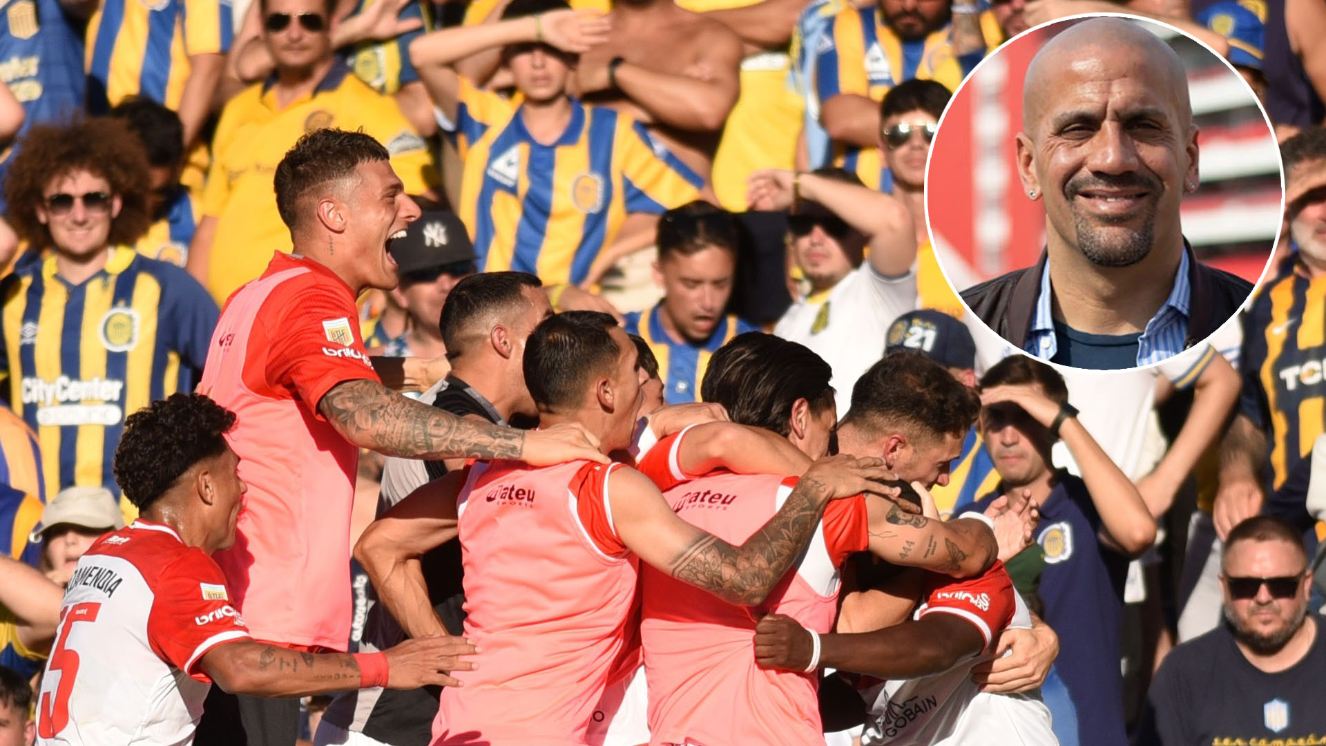 El sugerente posteo de Verón tras el triunfo de Estudiantes en Rosario y el gesto de repudio en el pasillo a Central