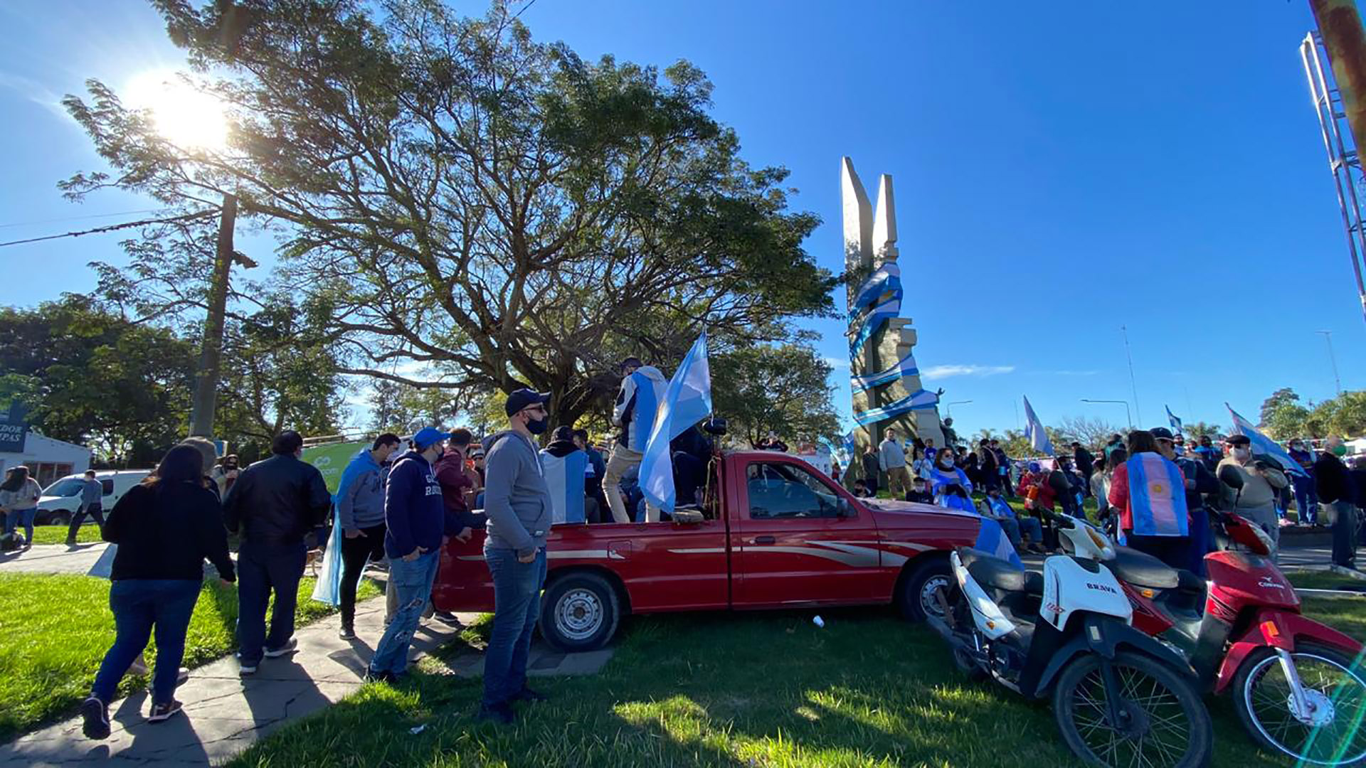 La marcha se realizó en más de 70 ciudades de todo el país