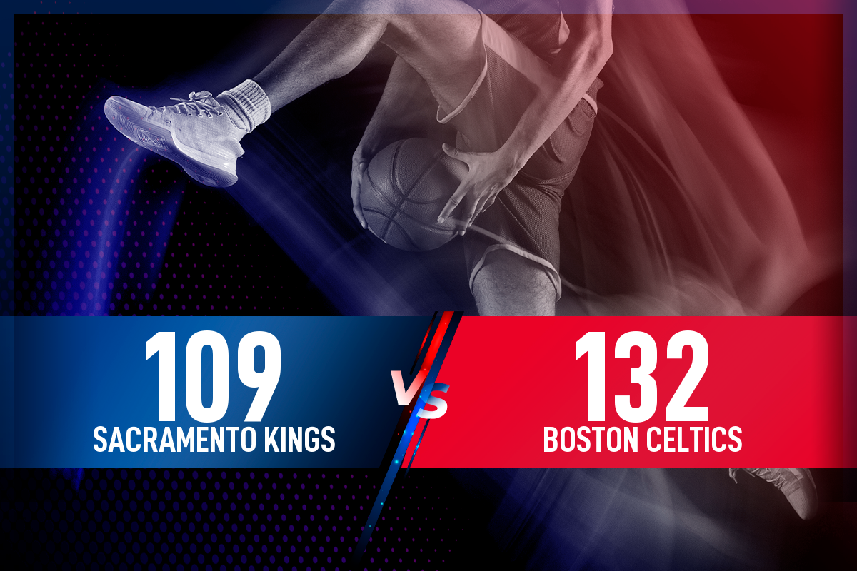 Sacramento Kings - Boston Celtics: Resultado, resumen y estadísticas en directo del partido de la NBA