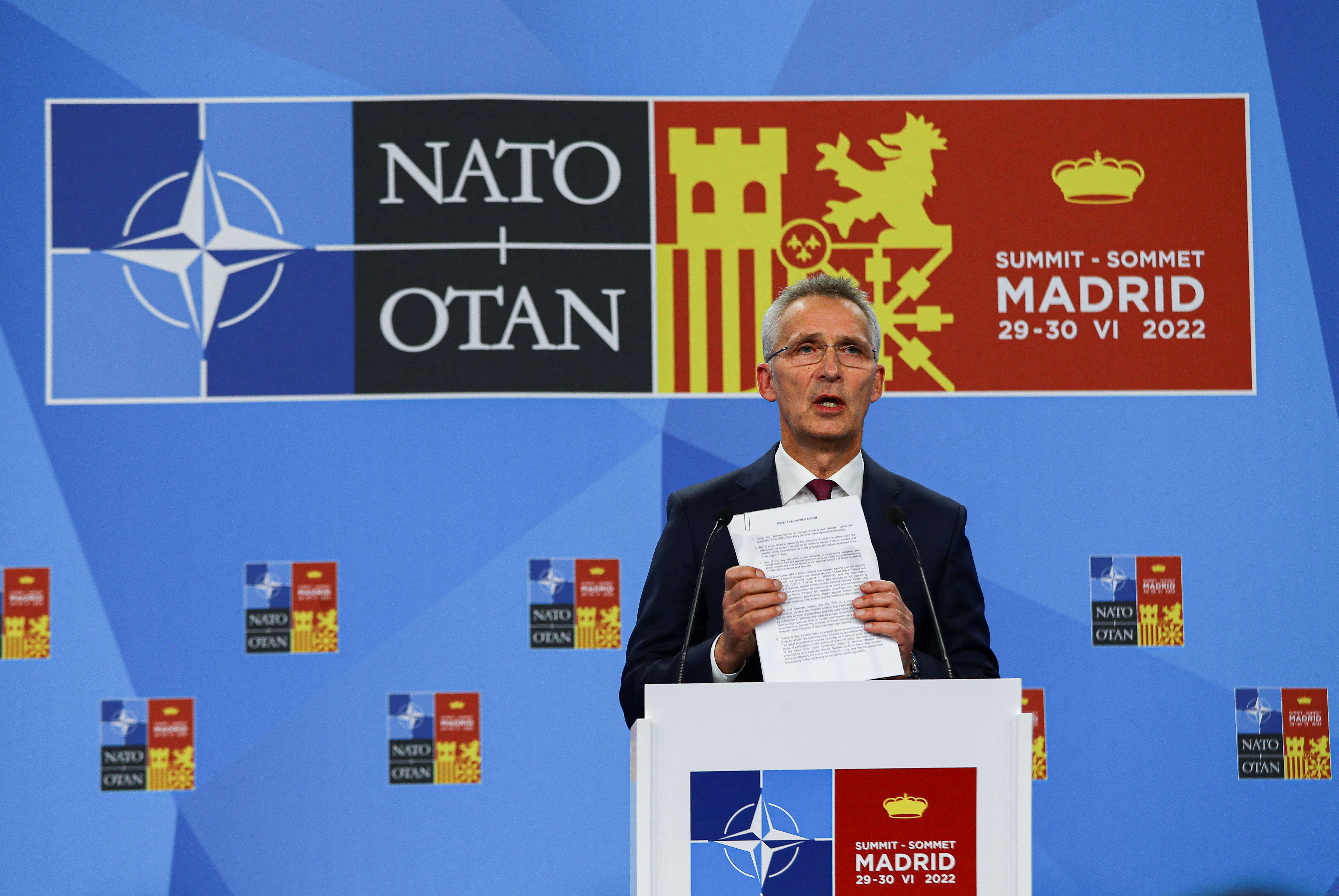 Rusia representa una “amenaza directa” para la seguridad de los países de la OTAN, reunidos en Madrid, declaró este miércoles Jens Stoltenberg