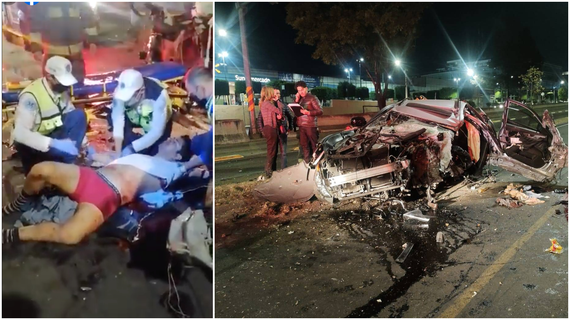 Trágico fin de año: hombre quedó con el brazo mutilado tras brutal accidente automovilístico en CDMX