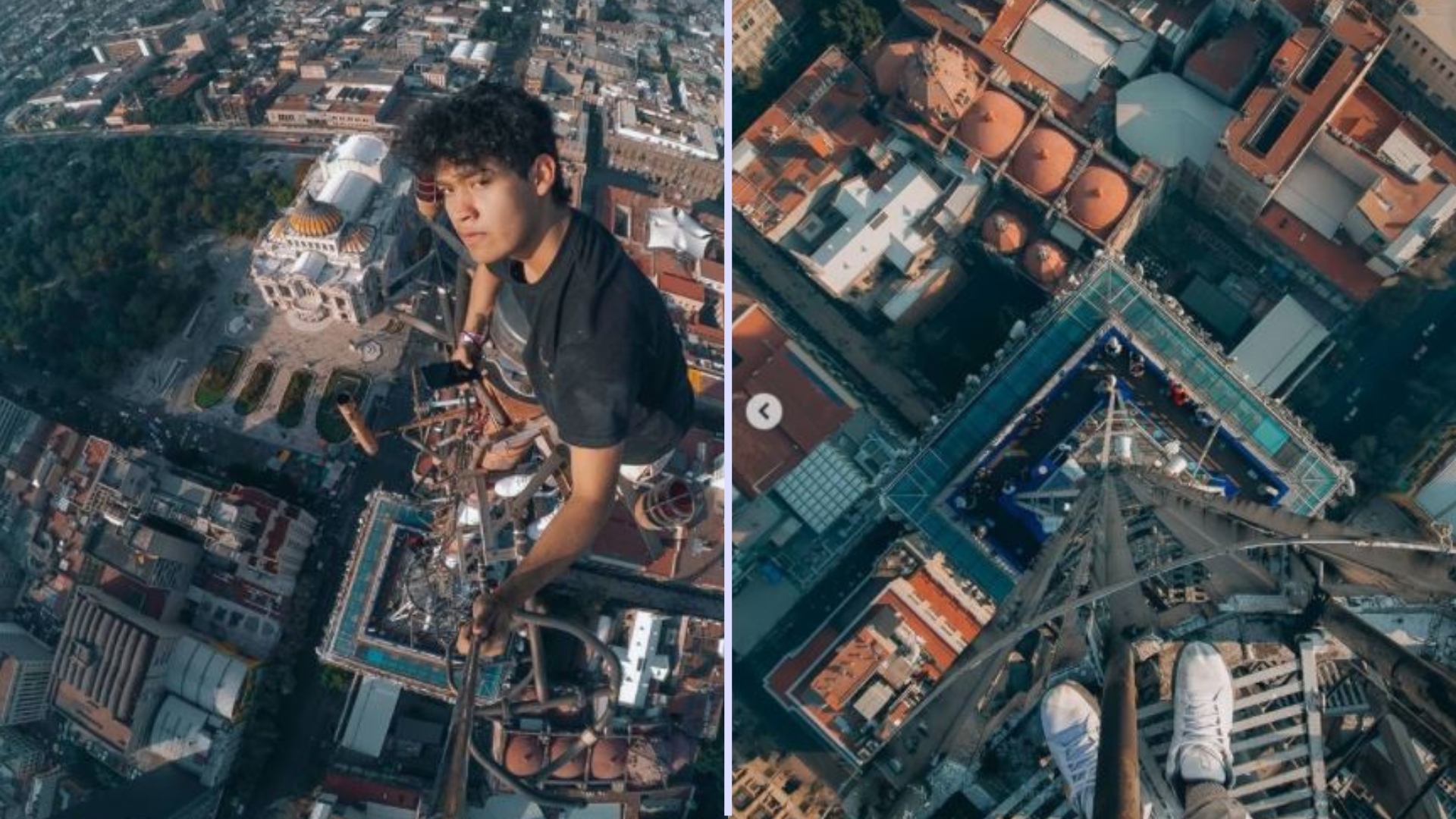 Video Youtuber Escaló Antena De La Torre Latinoamericana Ya Es