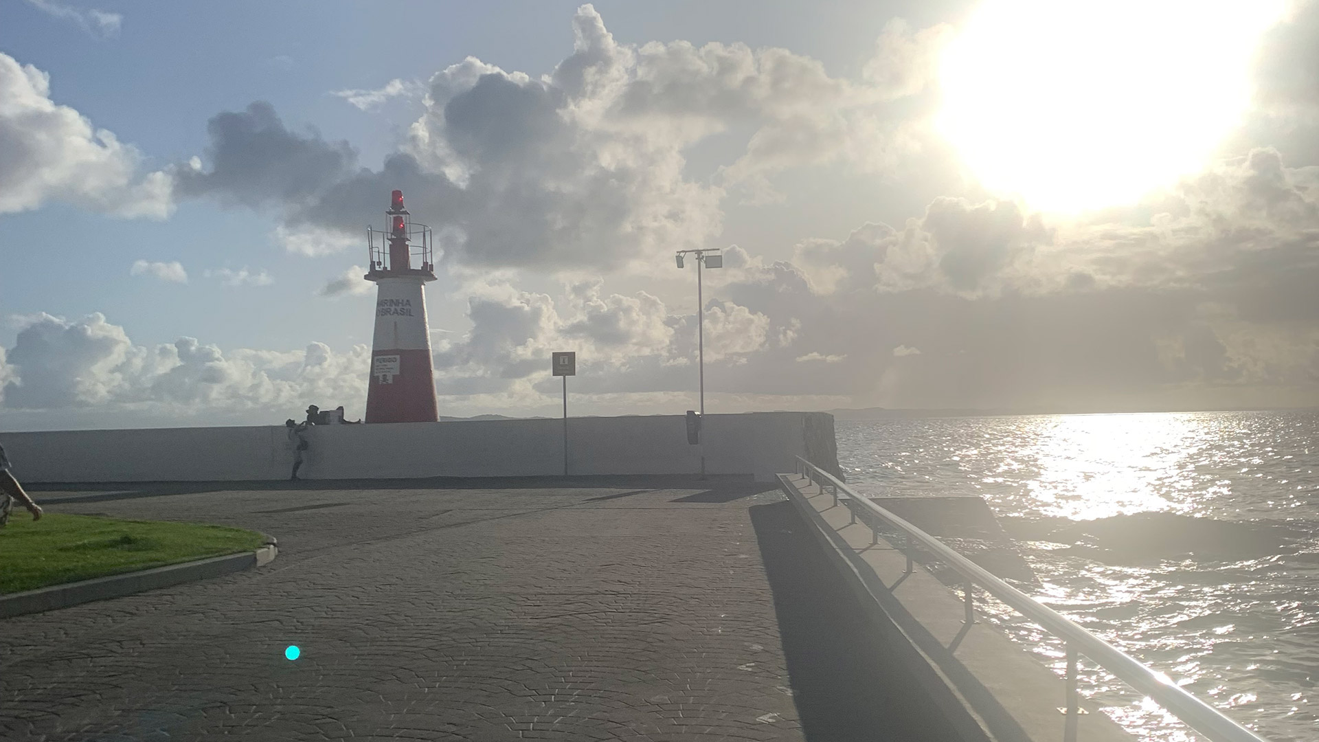 Con vista al Faro, Alejandro Betros disfruta de su nueva vida en Salvador de Bahia, Brasil.