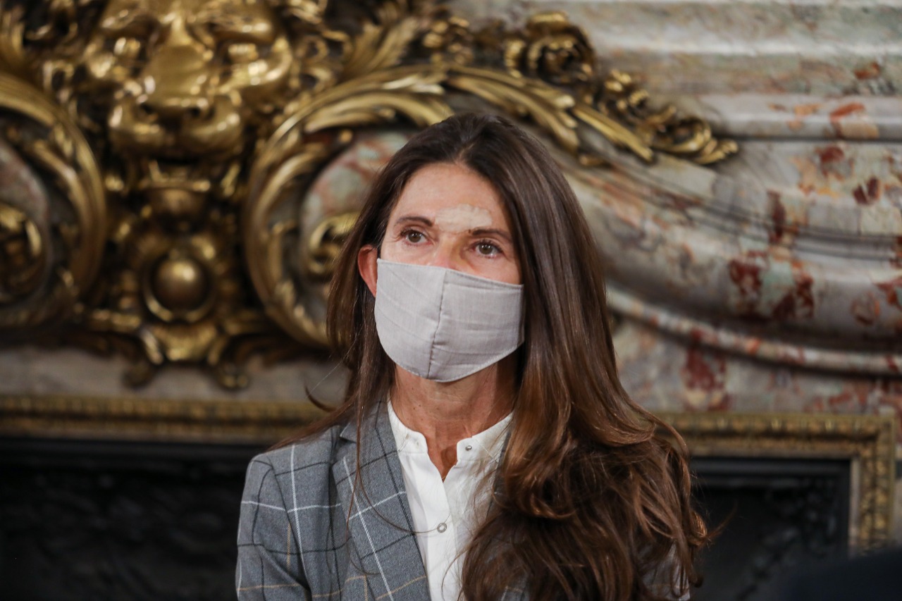 La Presidenta de la Corte Suprema de Tucumán, Claudia Sbdar