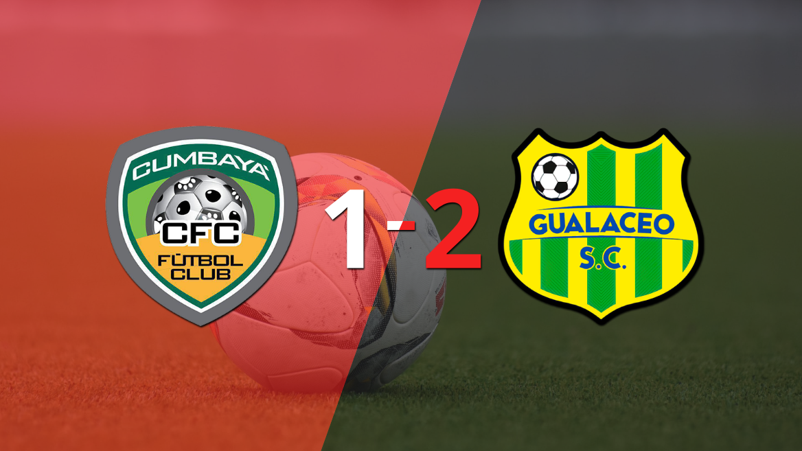 Gualaceo ganó por 2-1 en su visita a Cumbayá FC