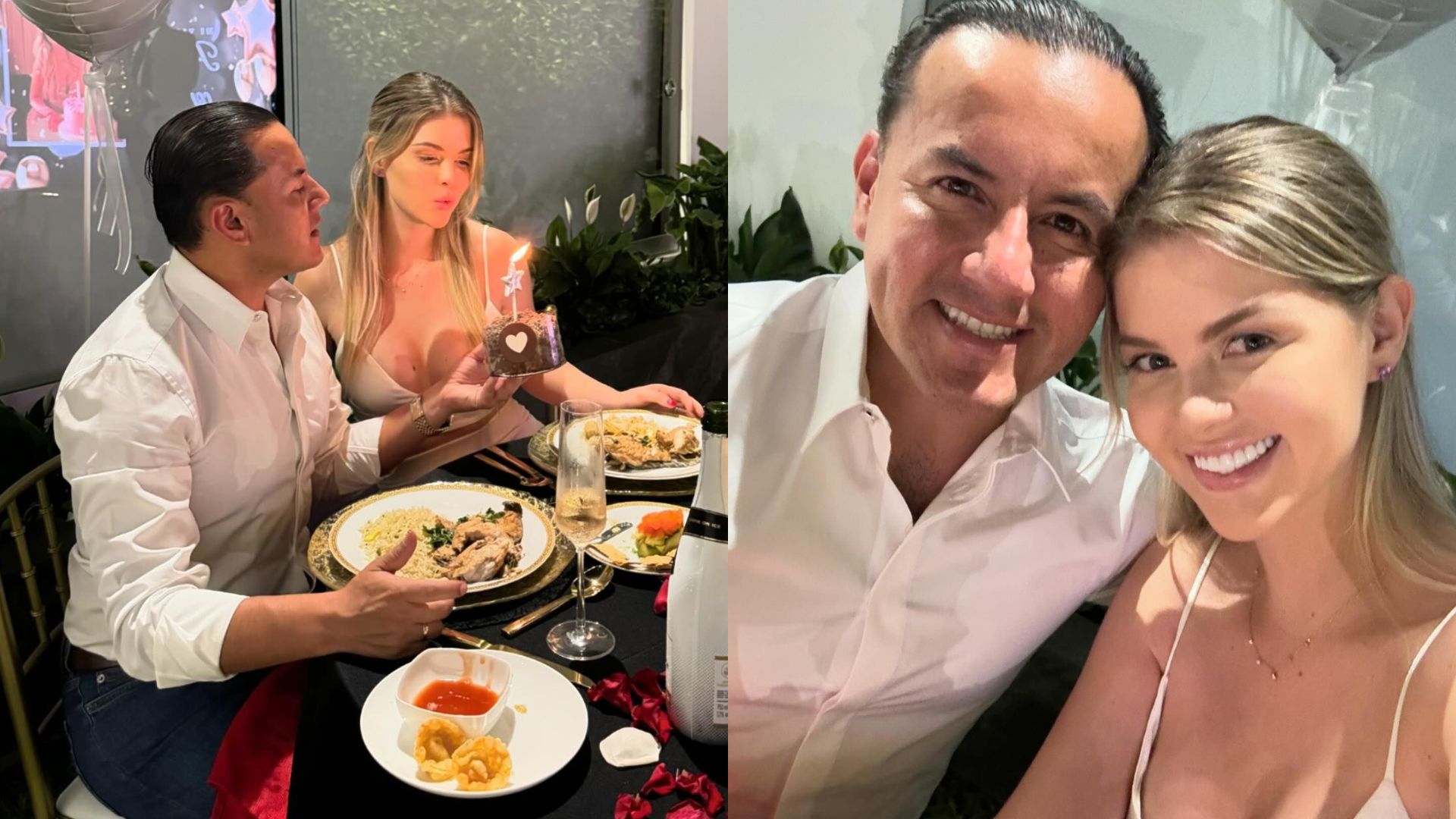 Richard Acuña sorprende a Brunella Horna con romántica cena por sus 27  años: “La mujer que ilumina mi vida” - Infobae