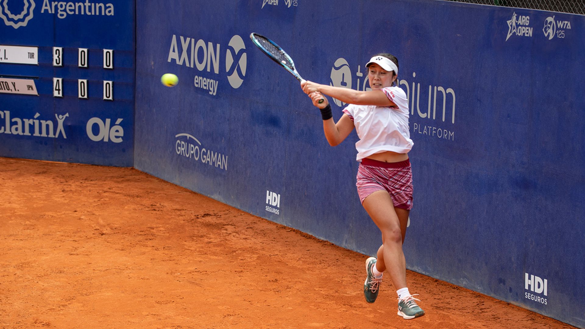 AXION energy cuenta con un stand exclusivo en el Lawn Tennis Club de la Ciudad de Buenos Aires para apoyar el tenis femenino (Crédito: Prensa AXION energy)