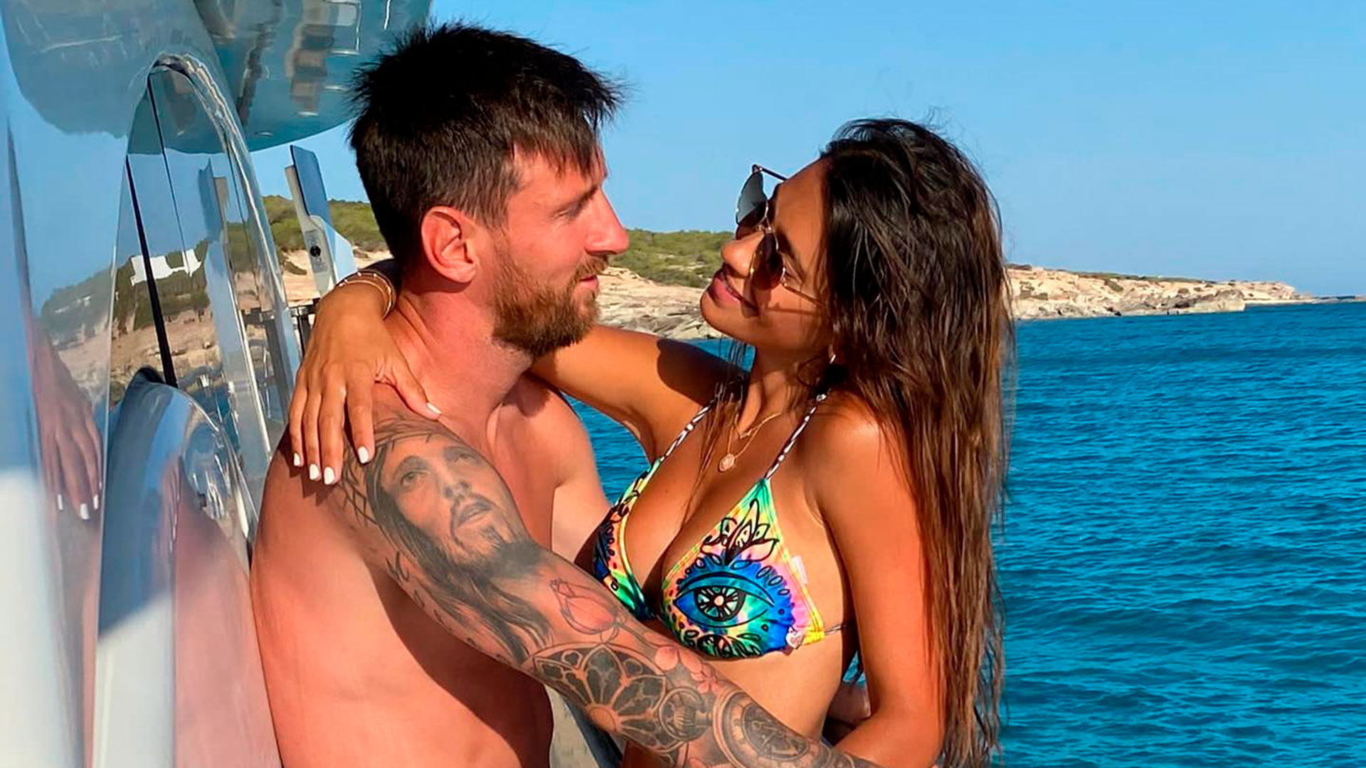 Messi le dedicó un romántico posteo a su esposa (@leomessi)