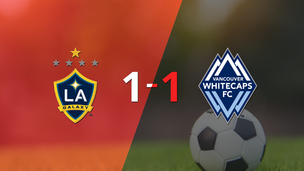 Vancouver Whitecaps FC empató 1-1 en su visita a LA Galaxy