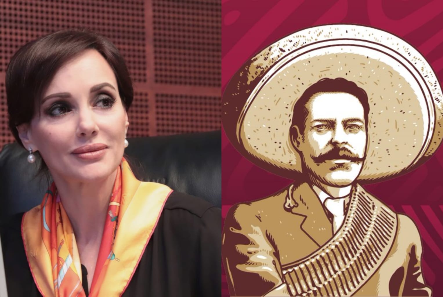 Lilly Téllez llamó asesino a Pancho Villa (foto:Lillytellez.mx/Gobierno de México)