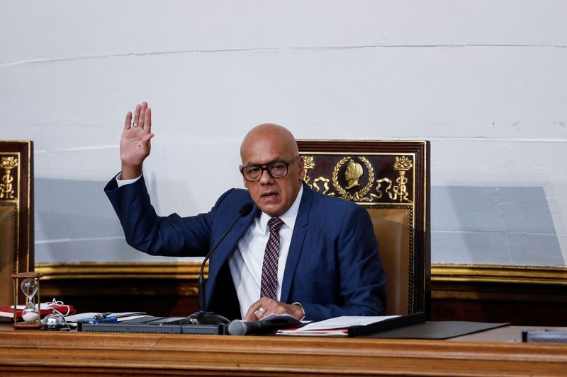 Jorge Rodríguez, presidente de la Asamblea Nacional de Venezuela, estará a cargo de la comisión de Comunicación y de la de Asuntos Electorales, que serán fusionadas en una sola (REUTERS/Leonardo Fernandez Viloria)