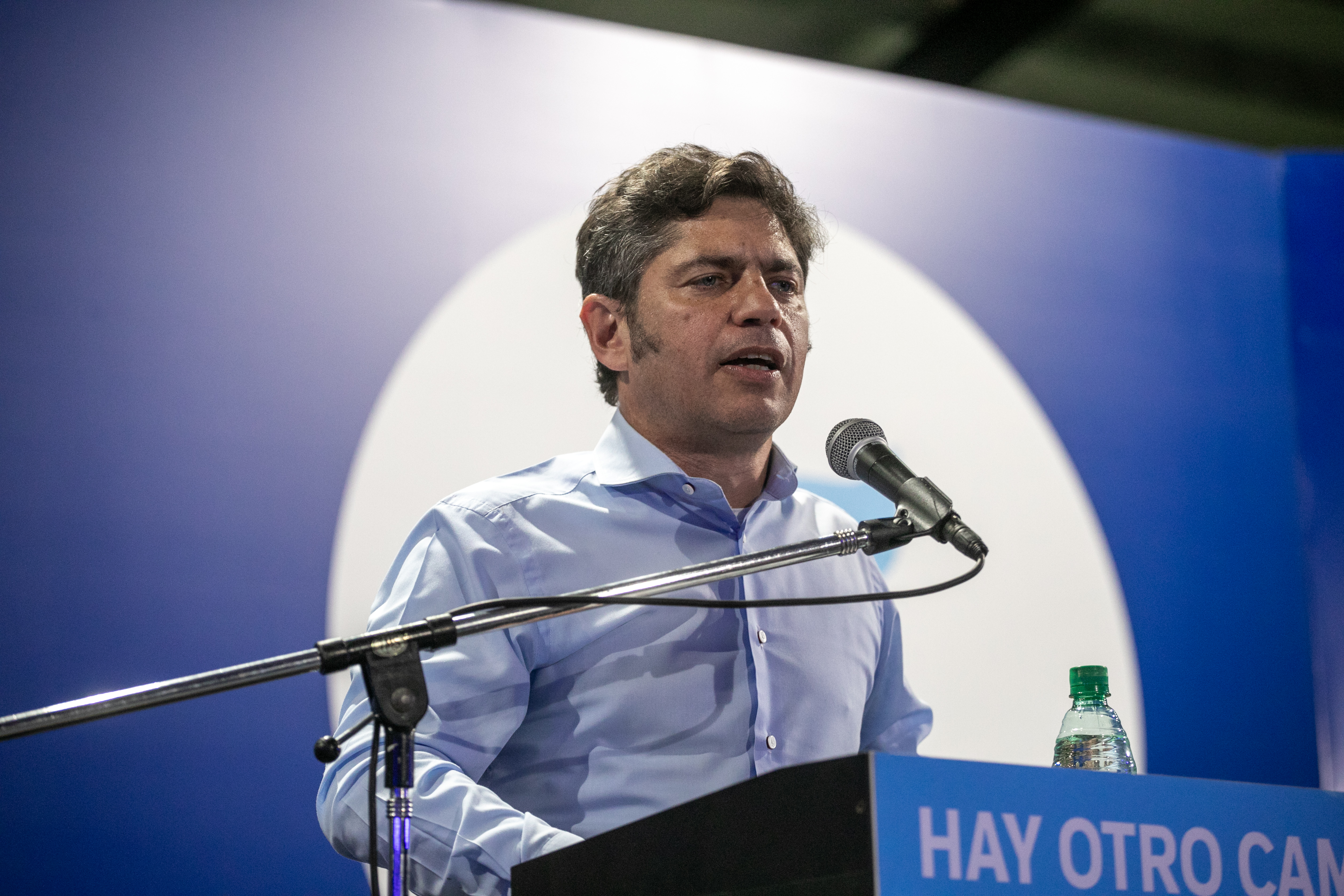 En medio del operativo por CFK, Kicillof se resguarda en la gesti&oacute;n y evita definiciones electorales contundentes