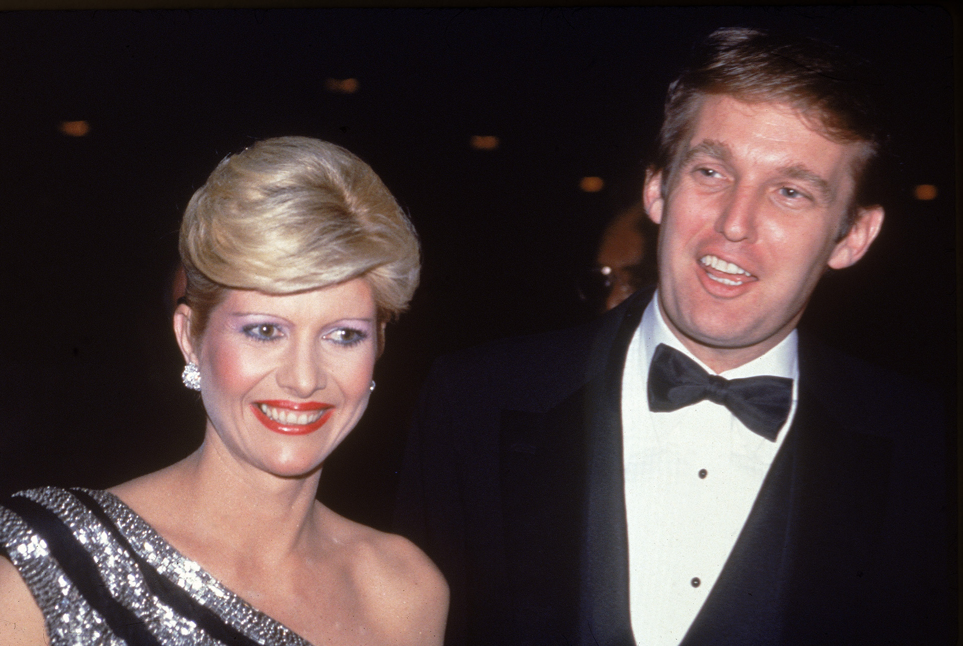Donald e Ivana Trump en 1982