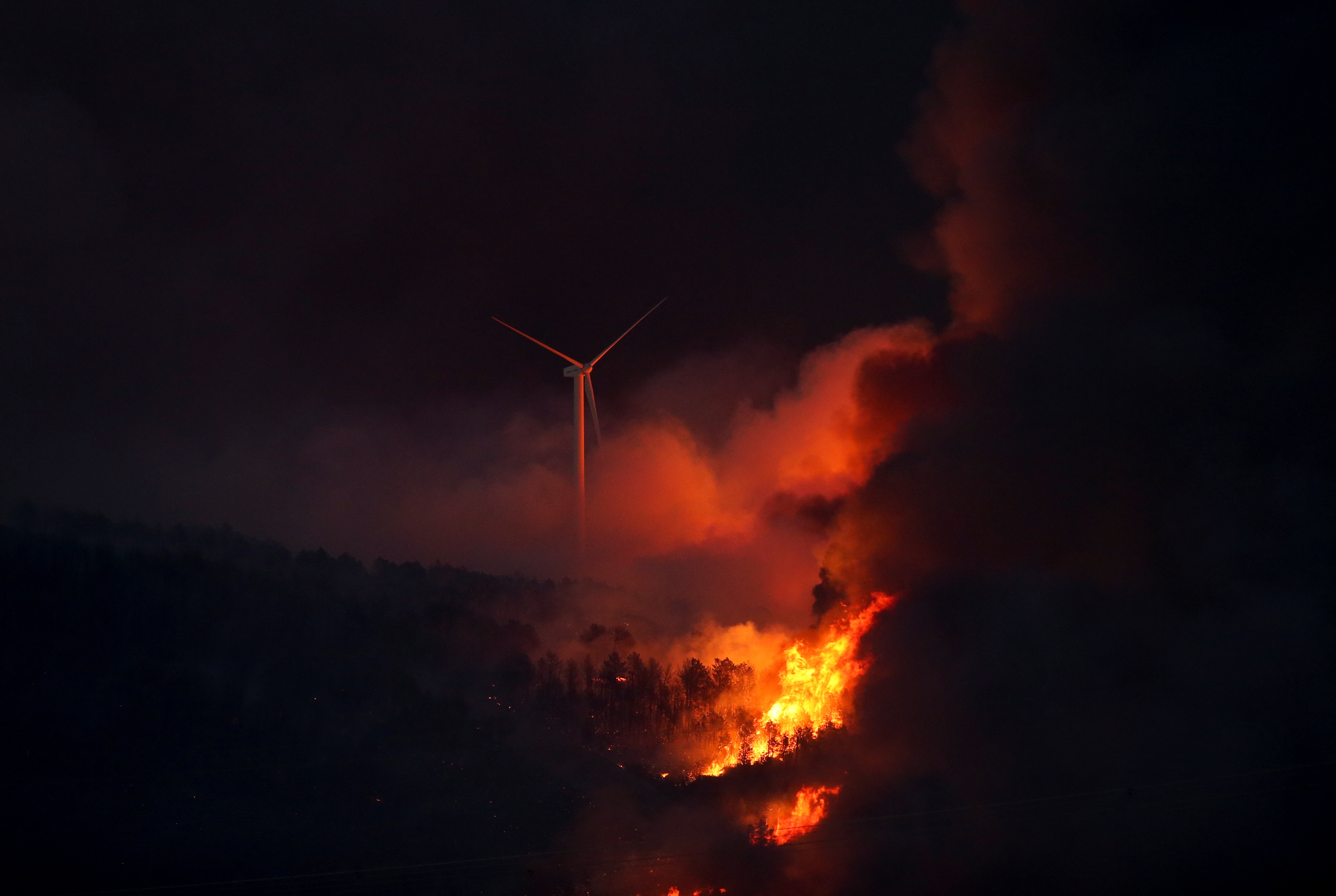 Para los científicos, la multiplicación de estos fenómenos es consecuencia directa del cambio climático (REUTERS/Isabel Infantes)