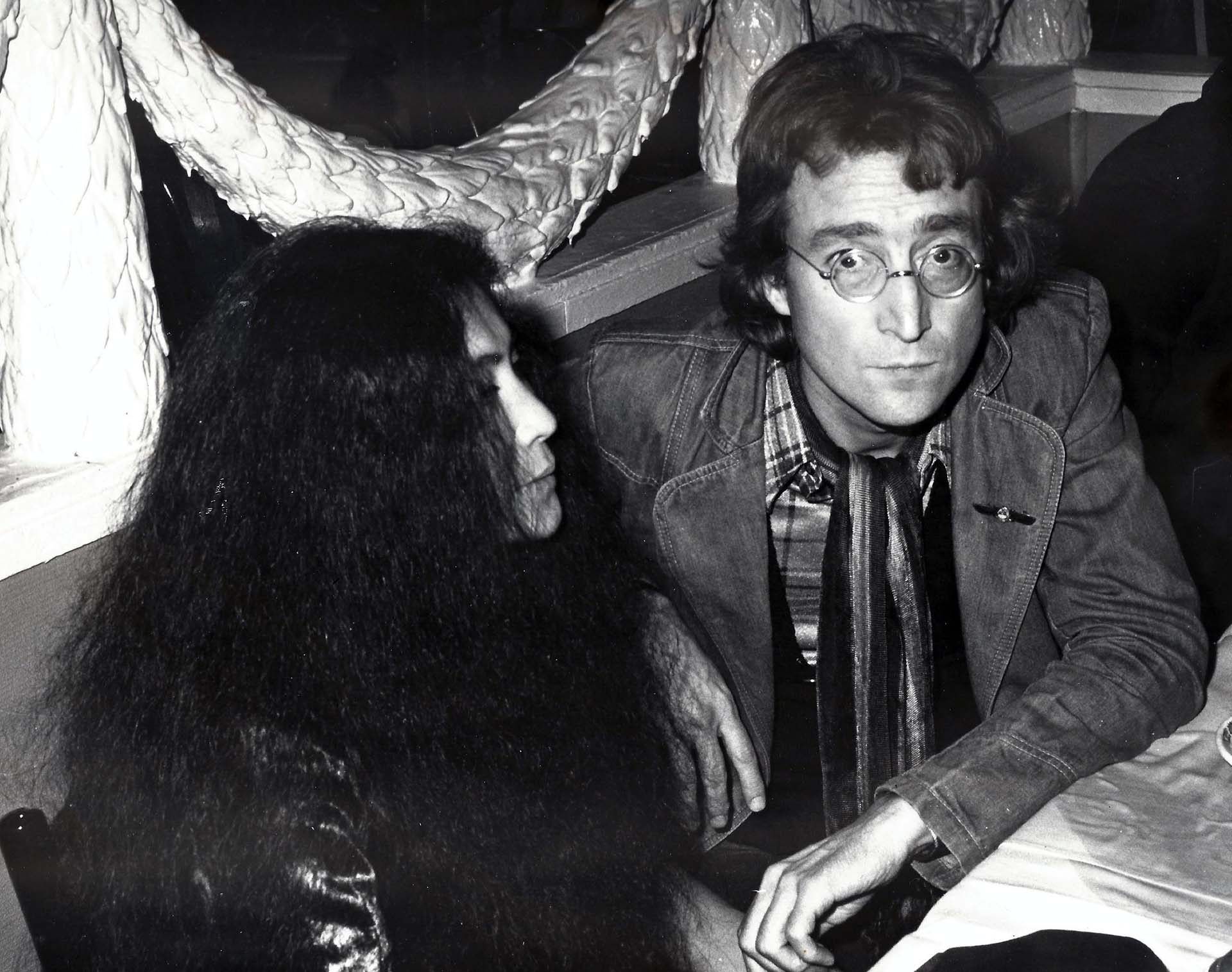 John y Yoko en 1980 en Nueva York. Shutterstock
