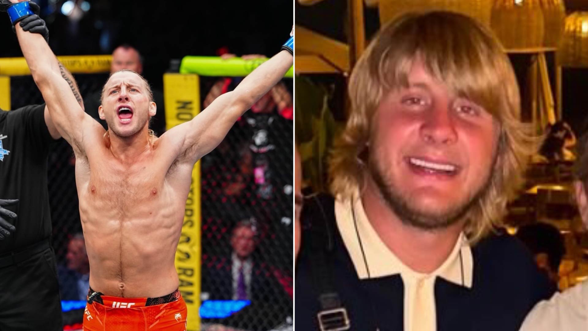 El extra&ntilde;o caso de la estrella de UFC que sube dr&aacute;sticamente de peso tras cada pelea: 