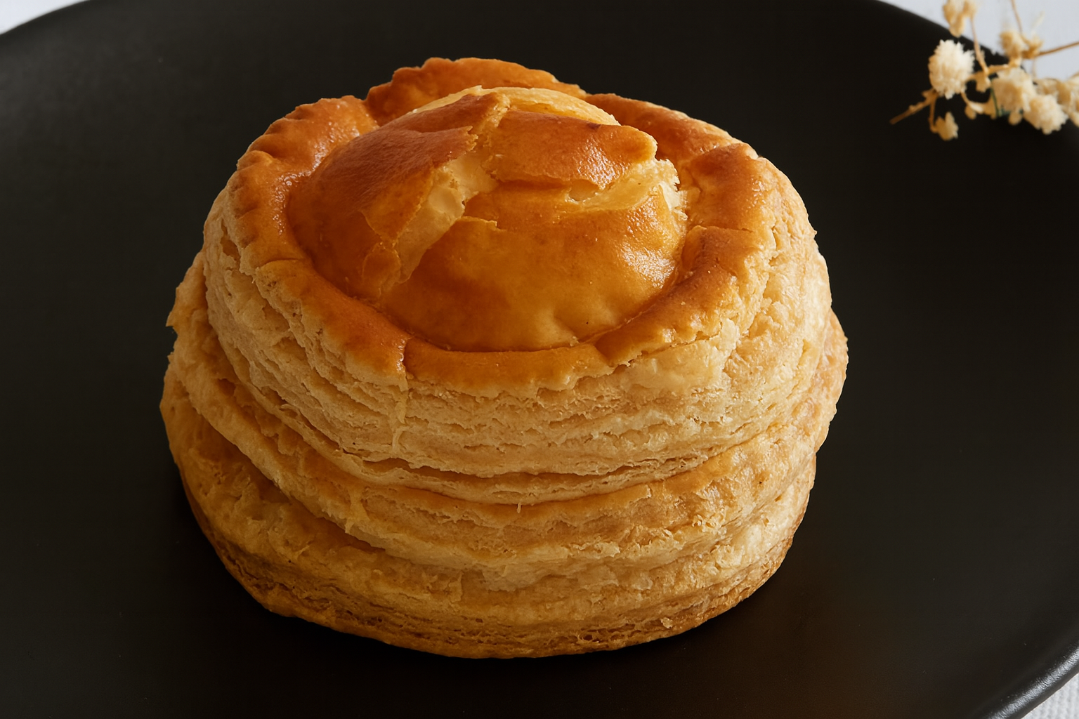 Receta de volovanes rellenos con queso crema, rápida y fácil