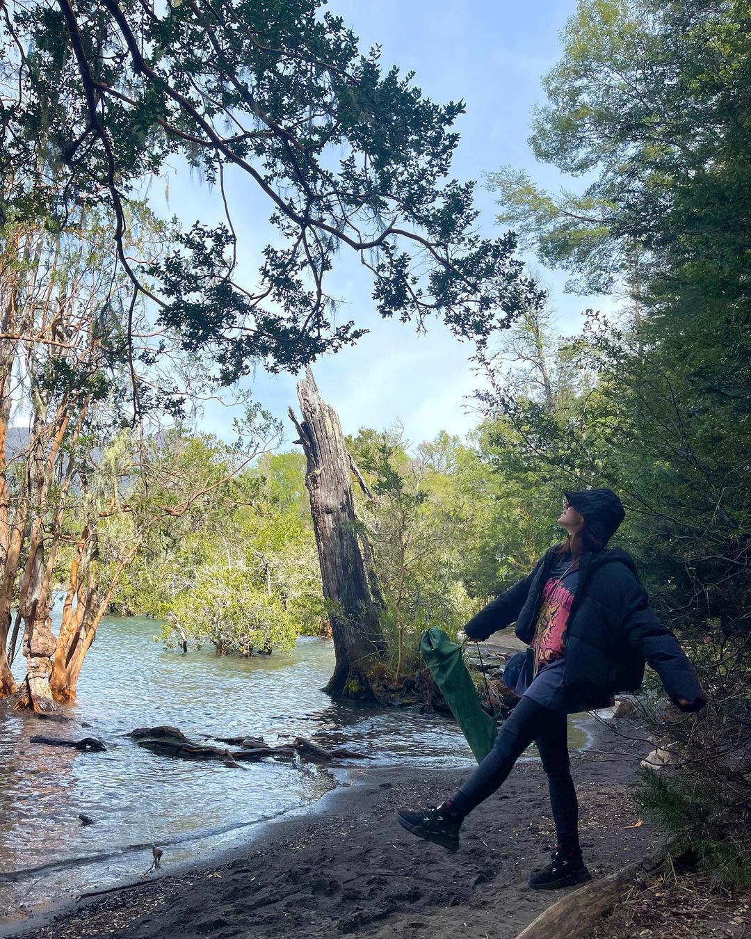 Las vacaciones de Gime Accardi y Nico Vázquez en San Martín de los Andes