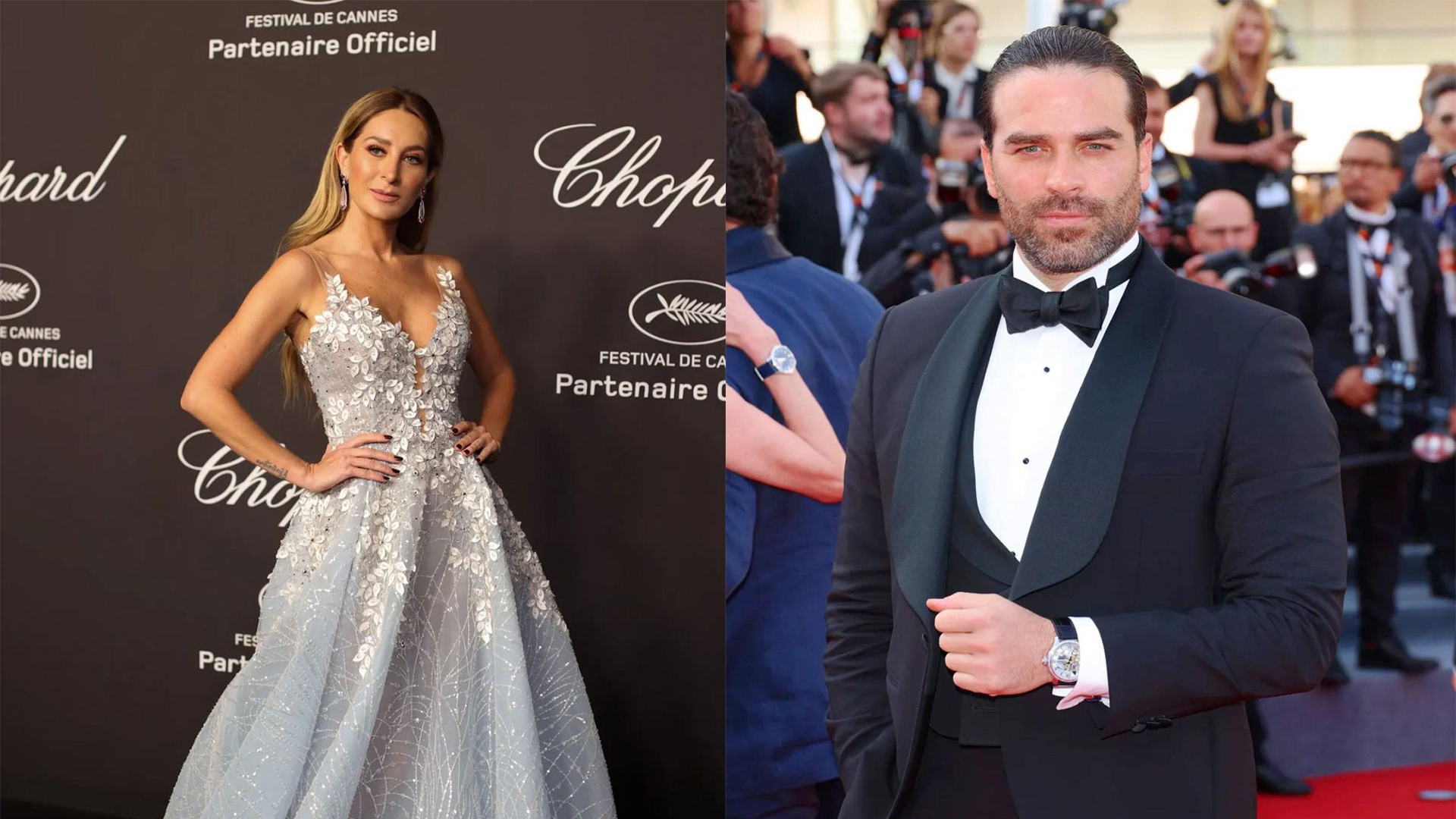 Los dos famosos asistieron a la gala de Cannes 2022 en Francia
Instagram @geraldinebazan y @alenones