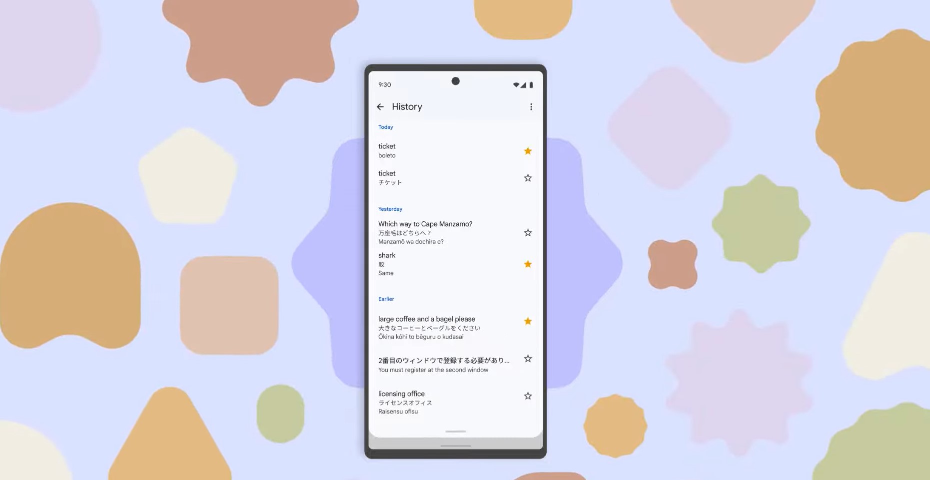 Google Translate añade contexto a las traducciones y más cambios para iPhone 