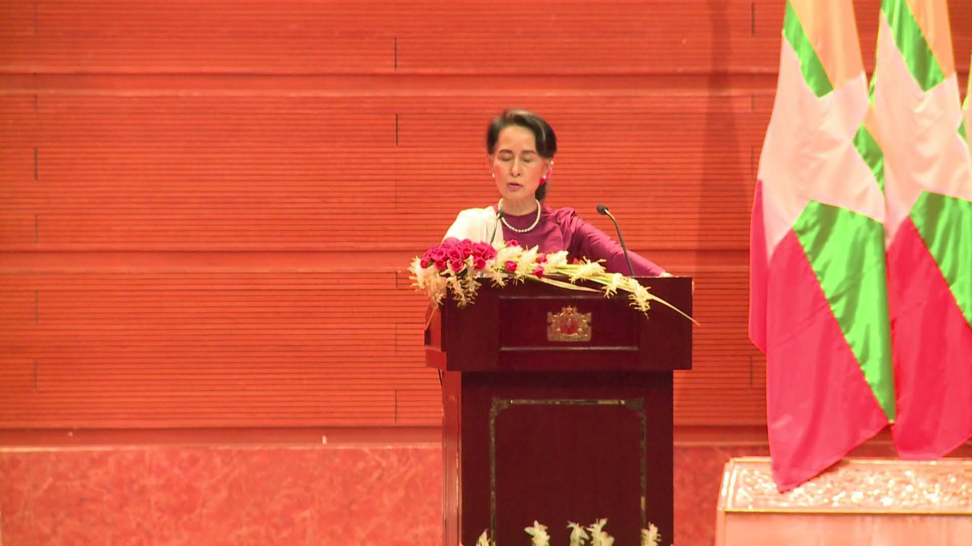 La Premio Nobel de la Paz Aung San Suu Kyi (AFP)