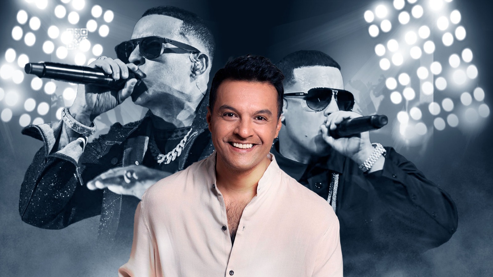 Julián Román le abrió un concierto a Daddy Yankee y así lo recordó