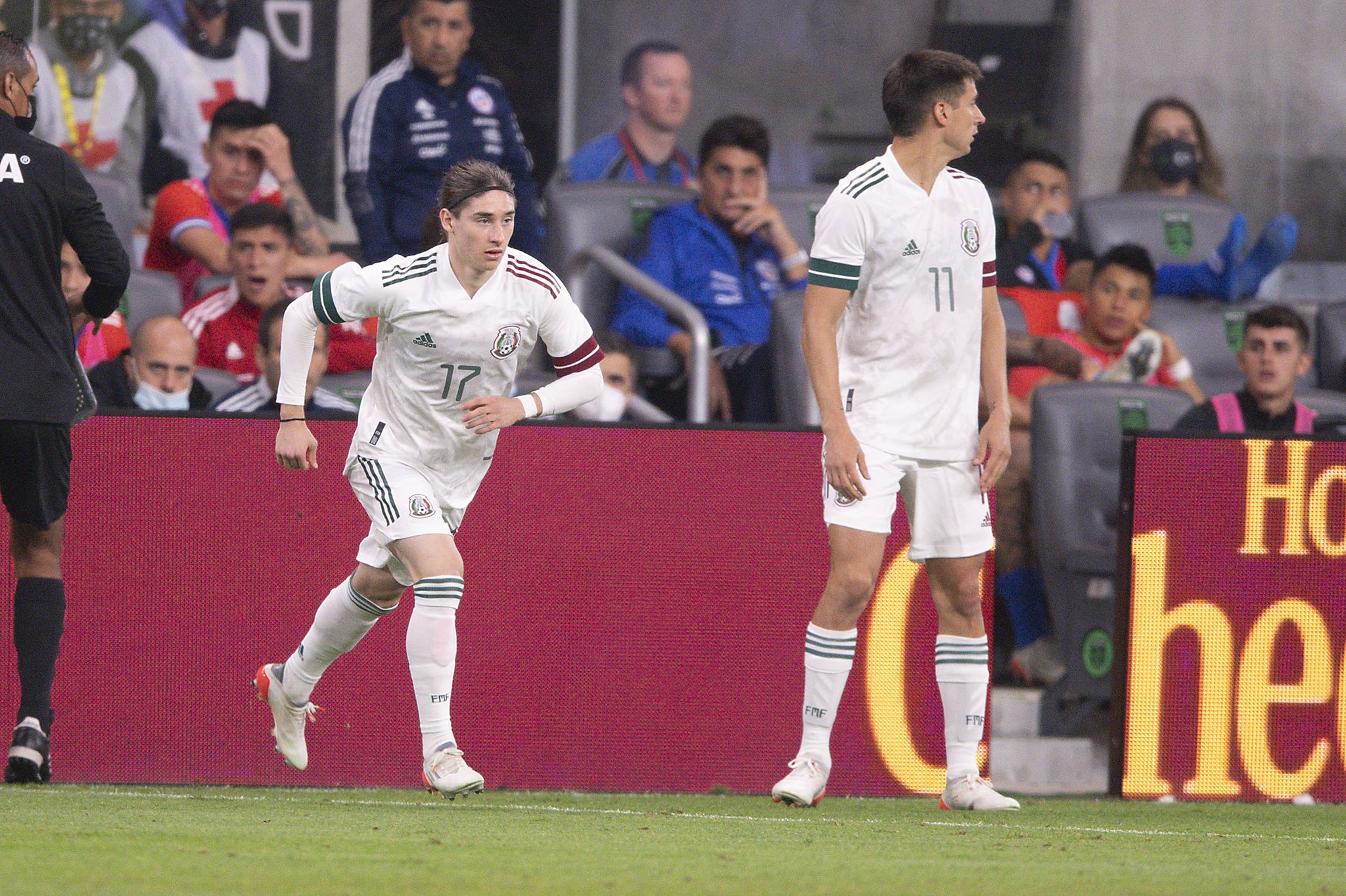 Marcelo Flores debutó con Selección Mexicana Absoluta en diciembre de 2021 (Foto:Twitter/@miseleccionmxEN)